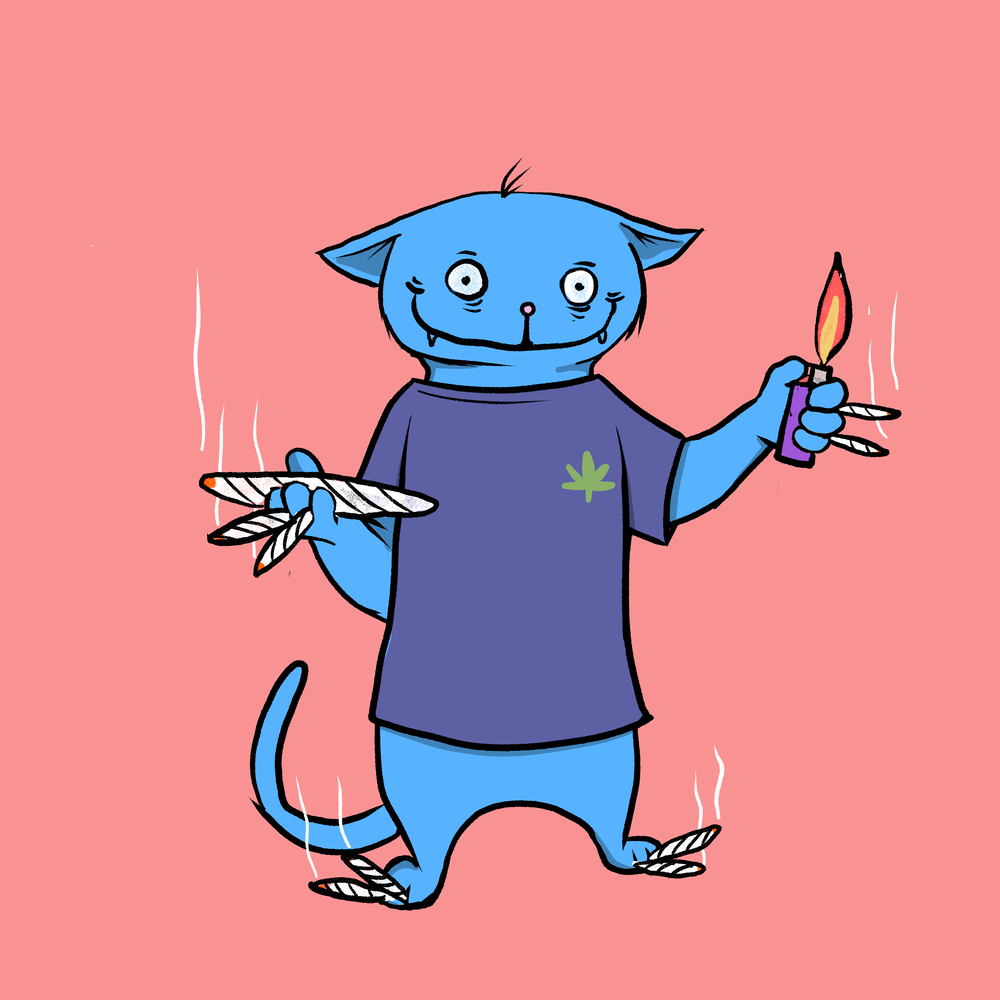 Blazed Cat #8946