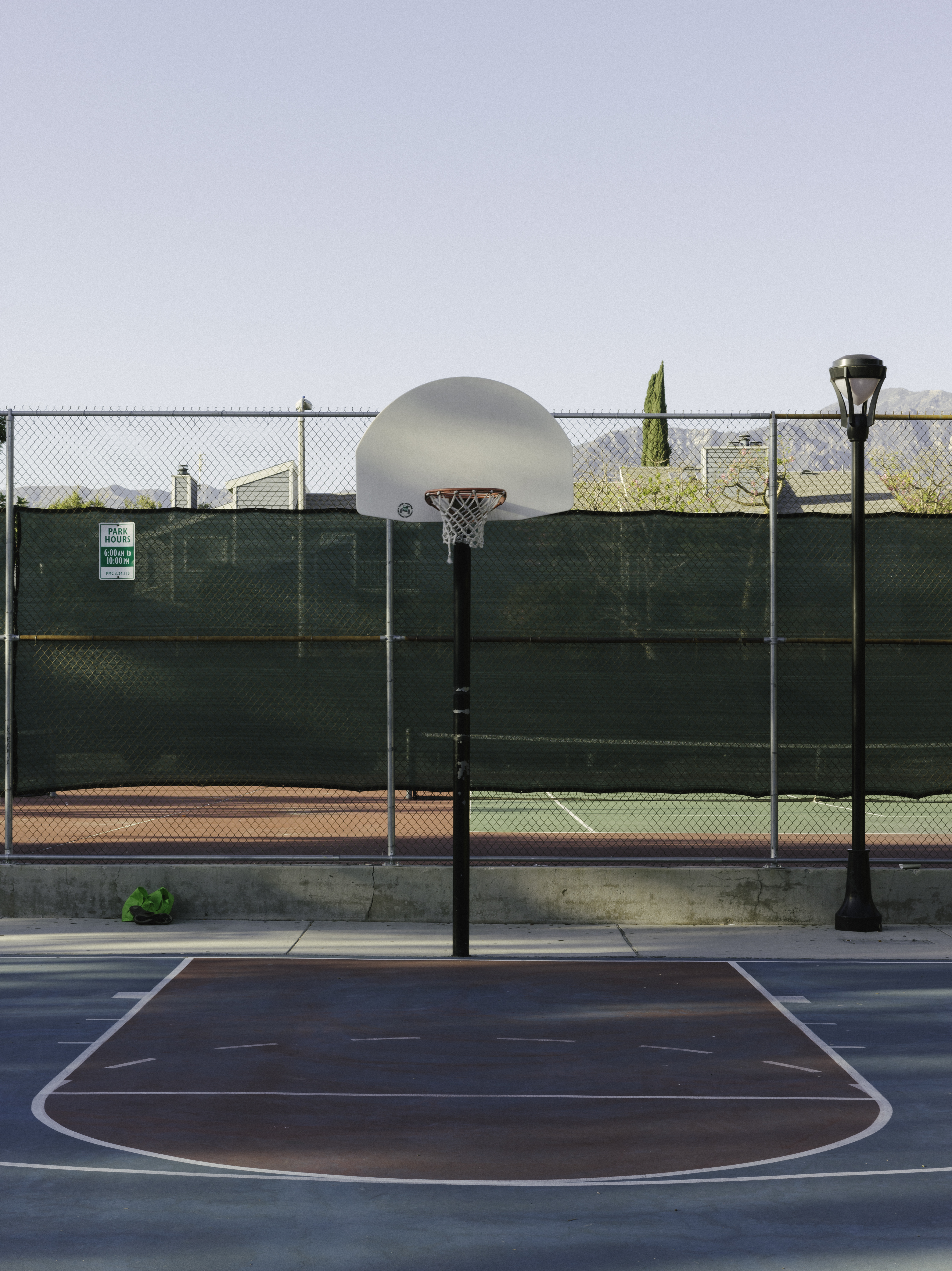 Shooting Hoops in Grant Park #1/3