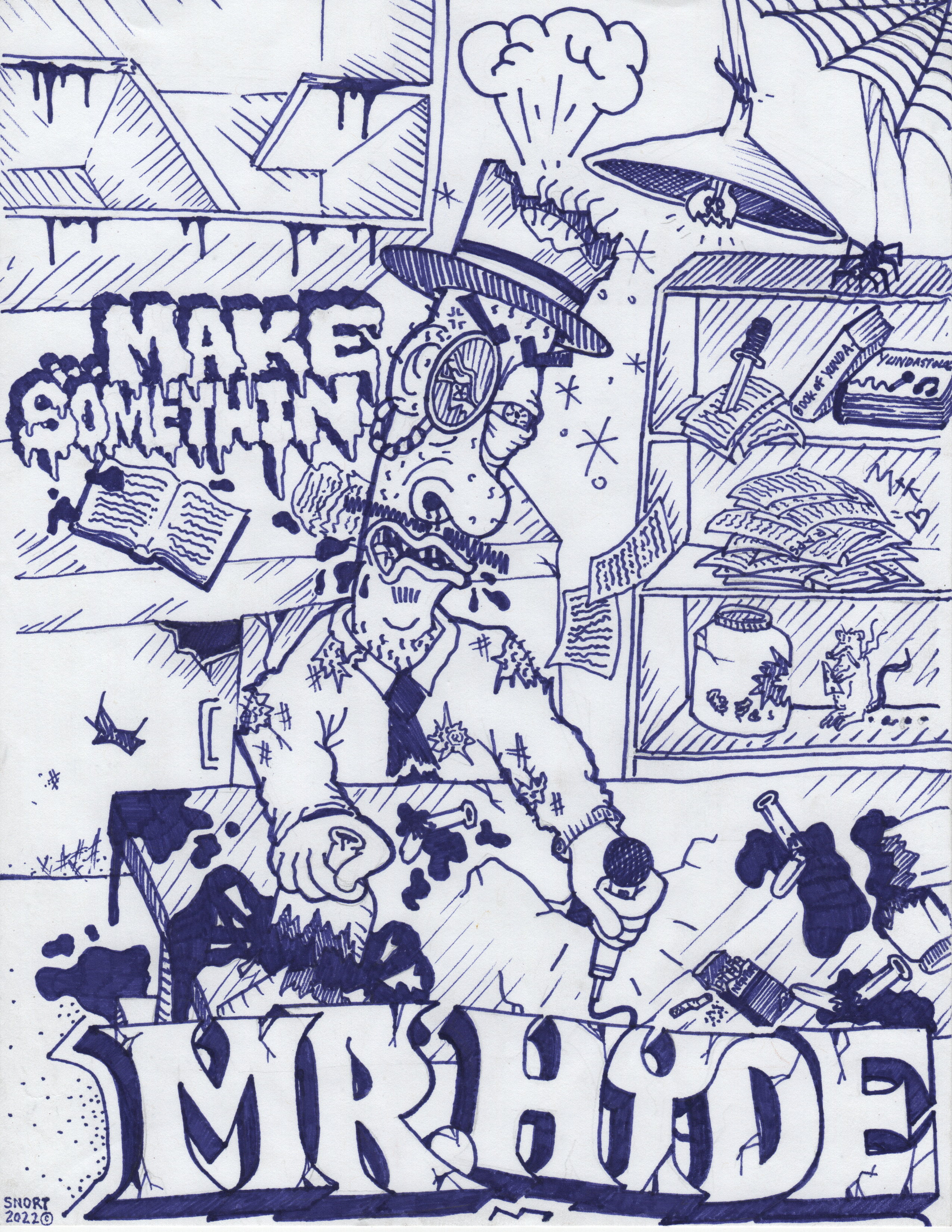 Mr. Hyde Digital Print #7