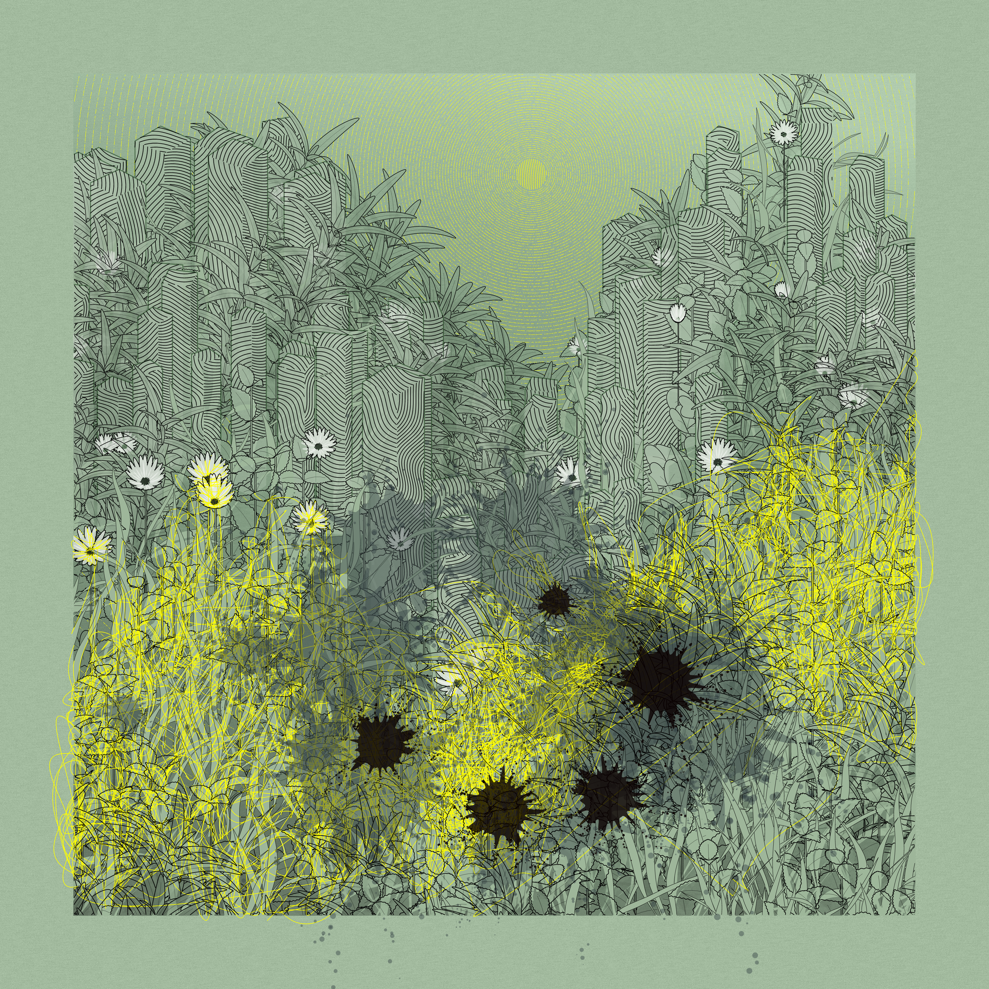 Landscape with Carbon Capture #10620