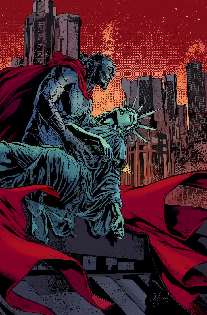 SATOSH1 x Lady Liberty I. (Variant Coloring Process) #71/111