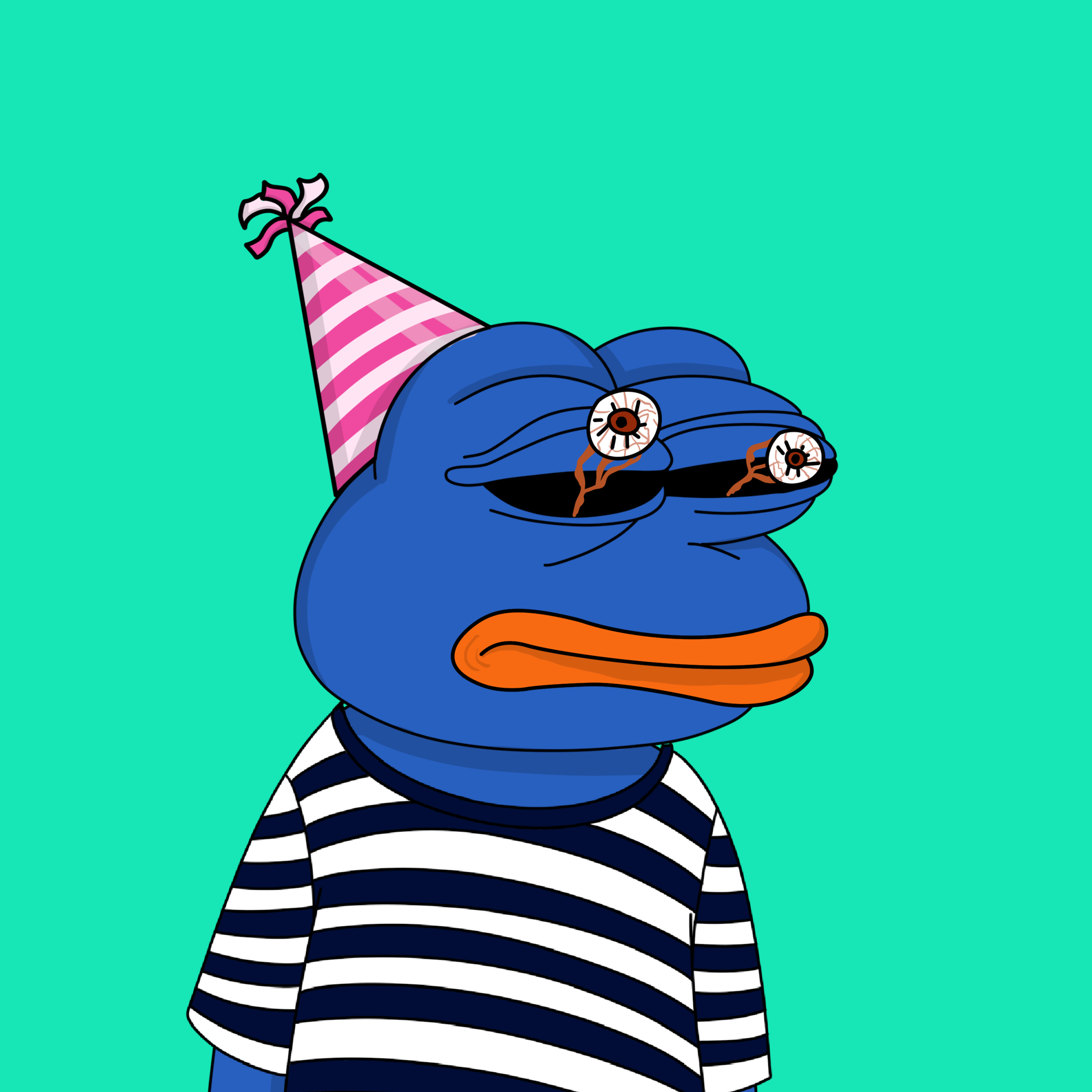 Bored Pepe Yacht Club #9521
