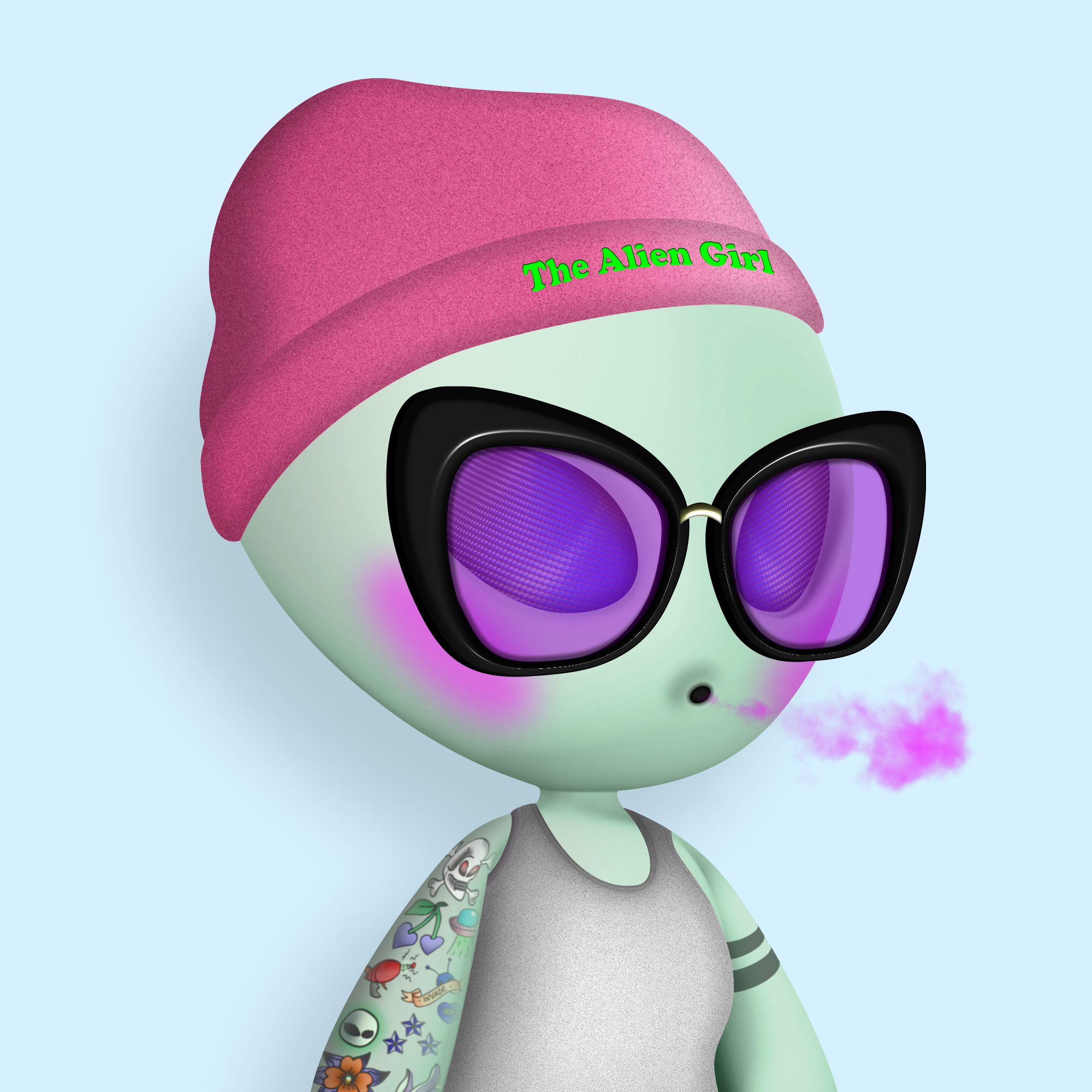 Alien Girl 990