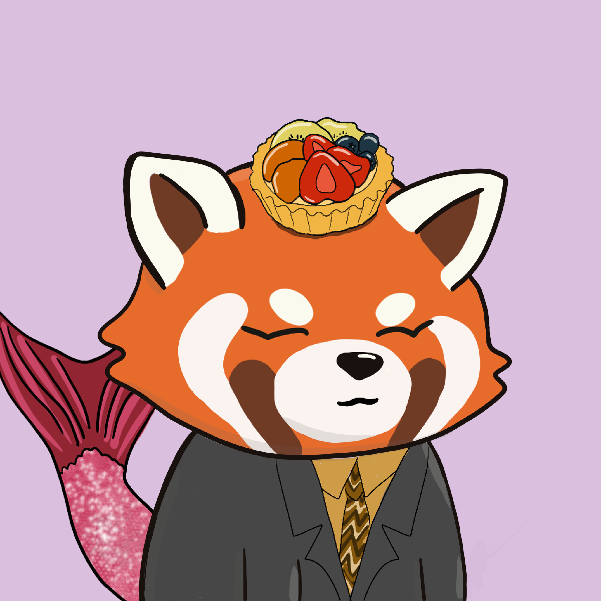 Okay Red Panda #7432