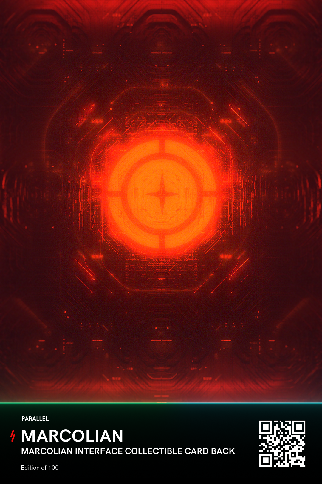 Marcolian Interface Collectible Card Back