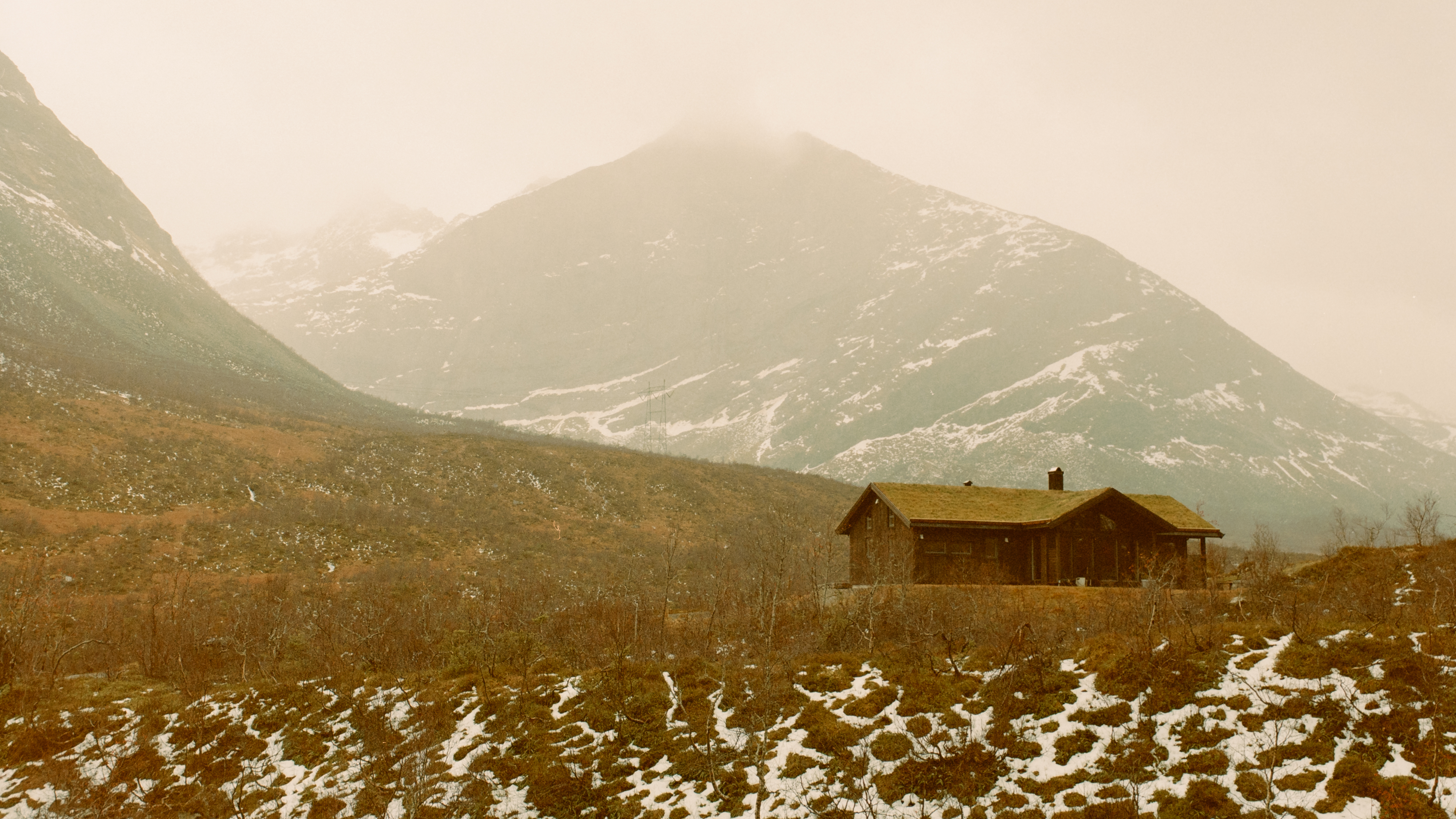 "into the mountains"