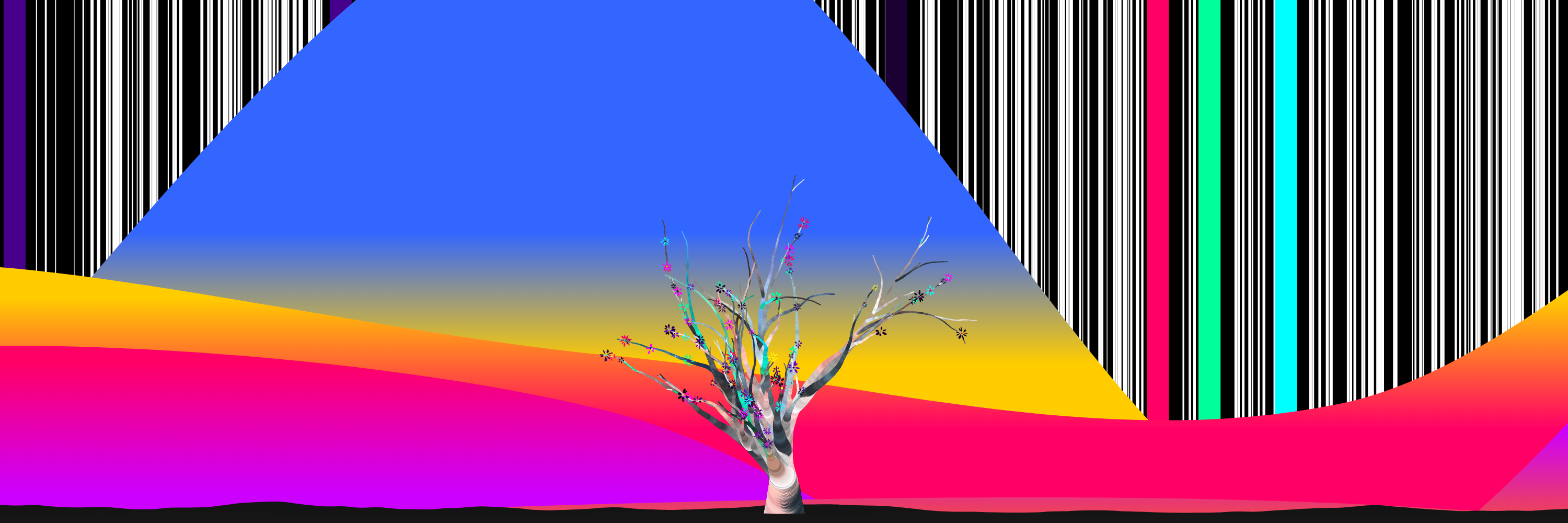 Coded Flowering Banner #097