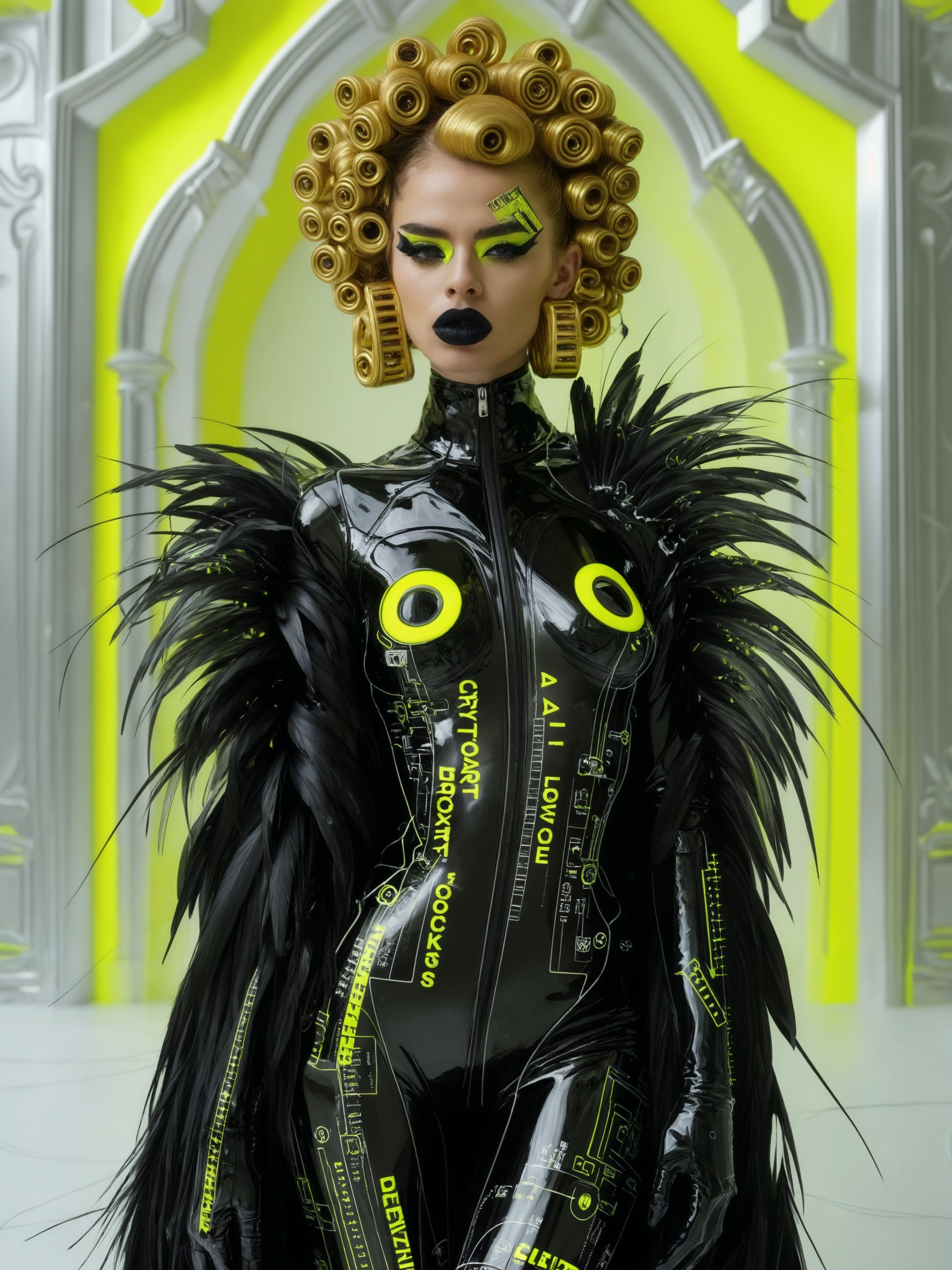 MISS AI AGENT 30 — Miss AL Simpson, Scottish cryptoartist