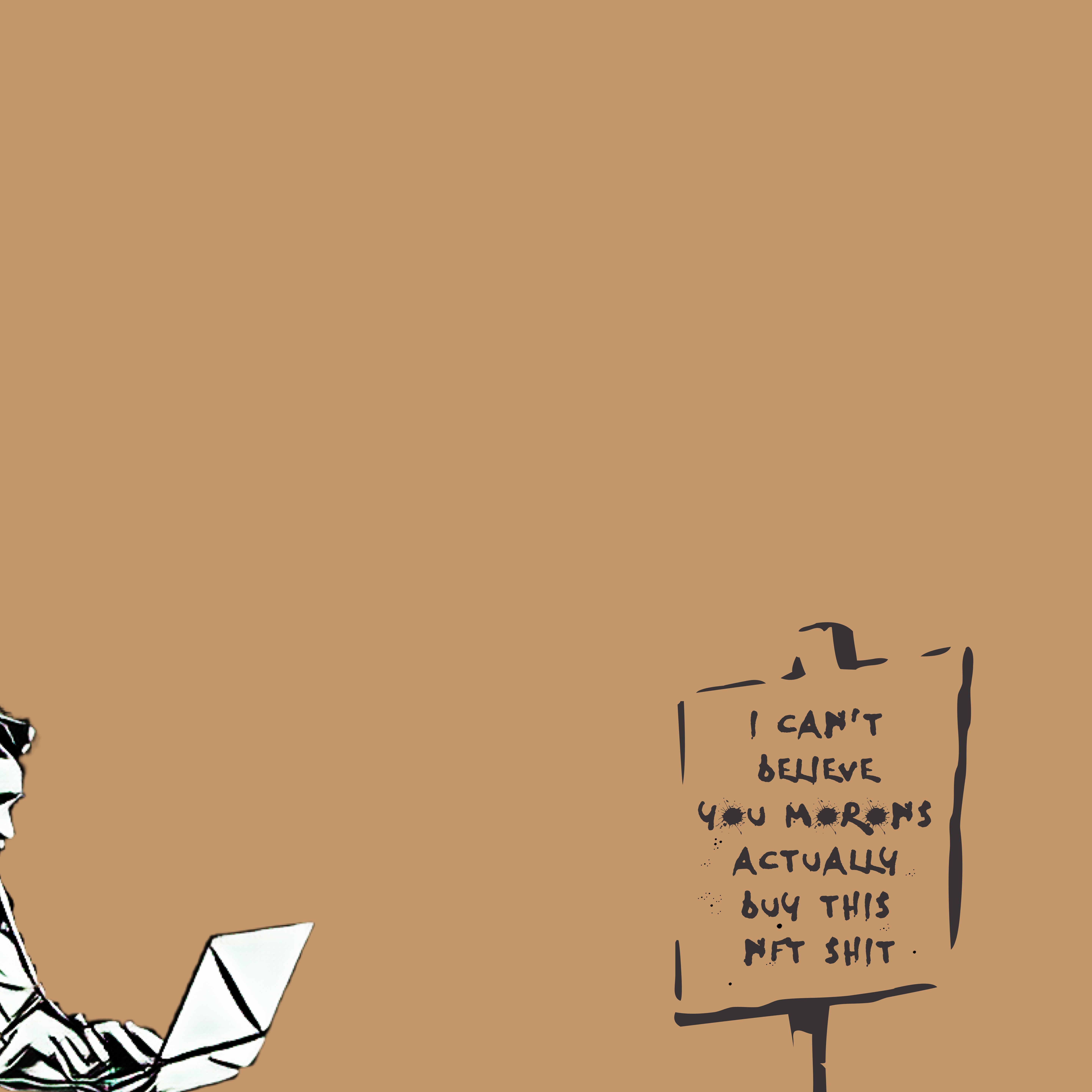 NFT Morons Sepia Edition
