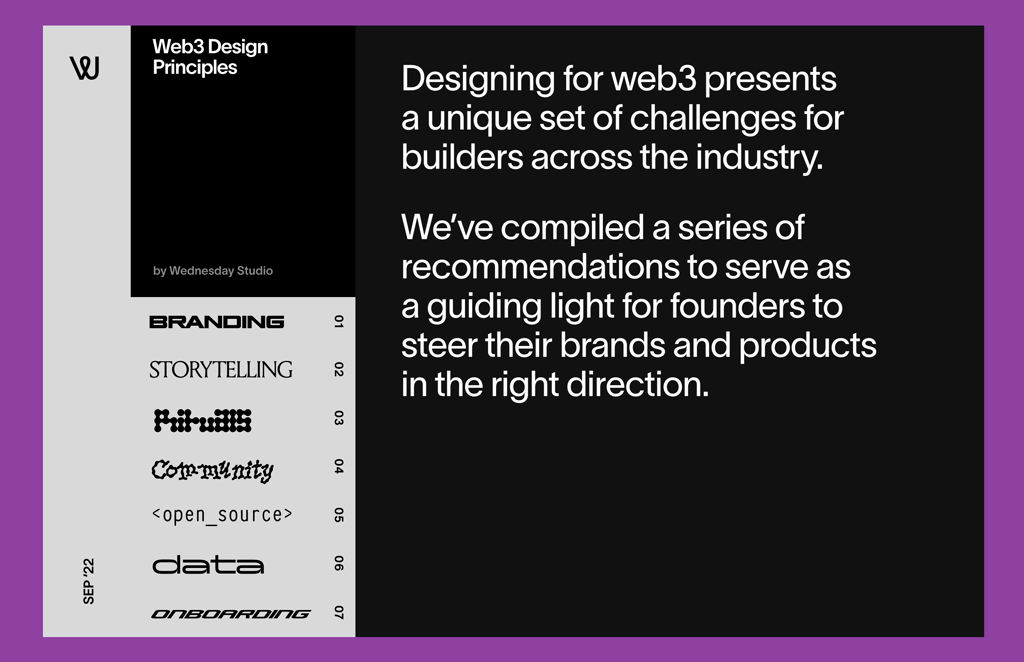 WEB3 DESIGN PRINCIPLES 123