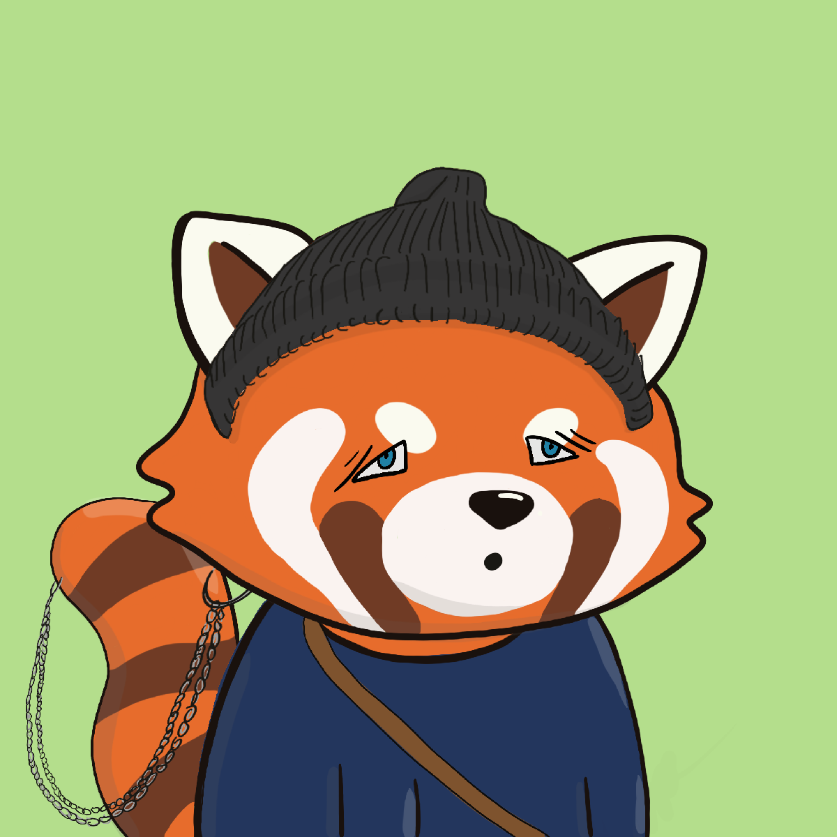 Okay Red Panda #6694