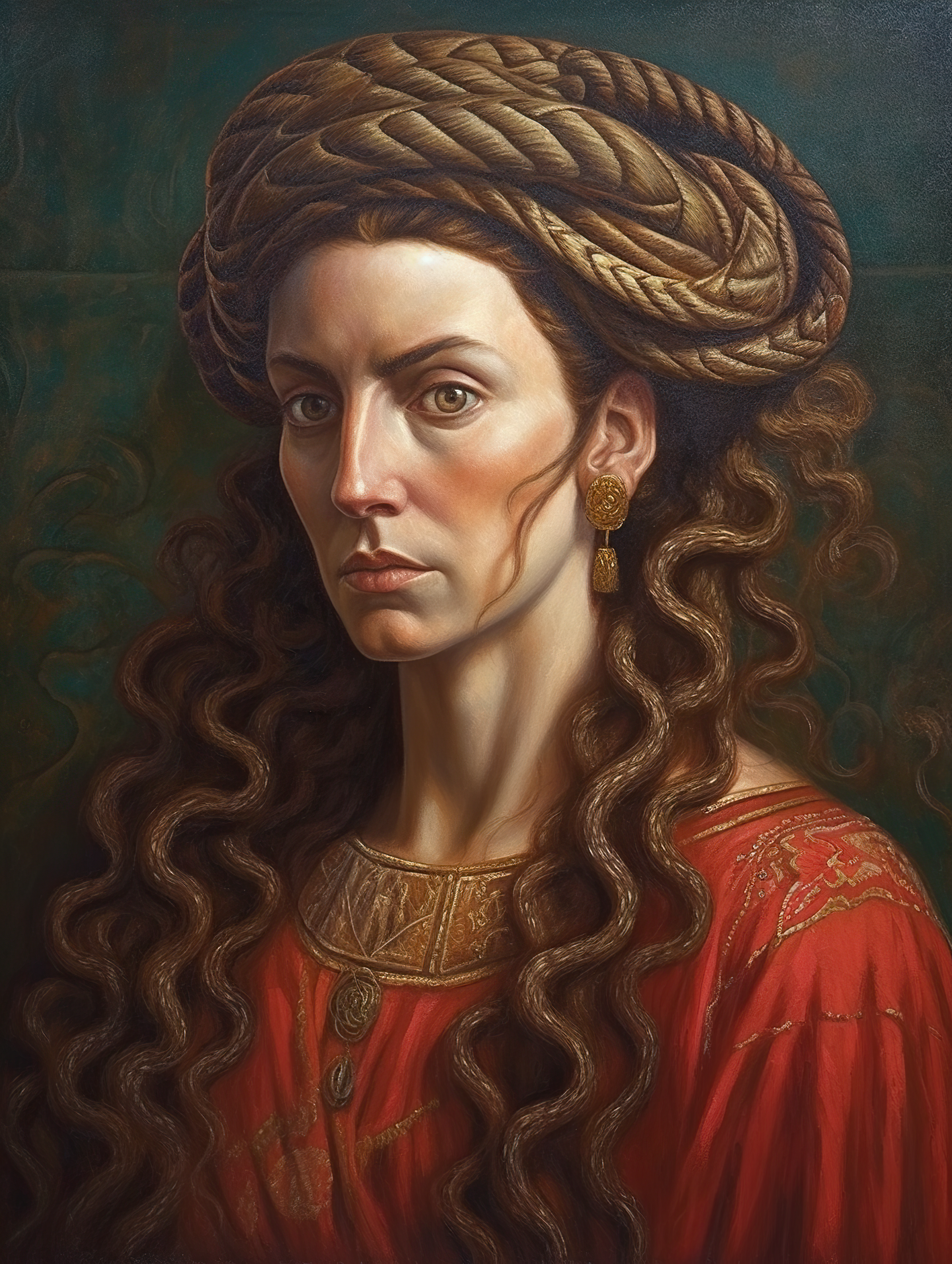Portrait Of Carthaginian Woman