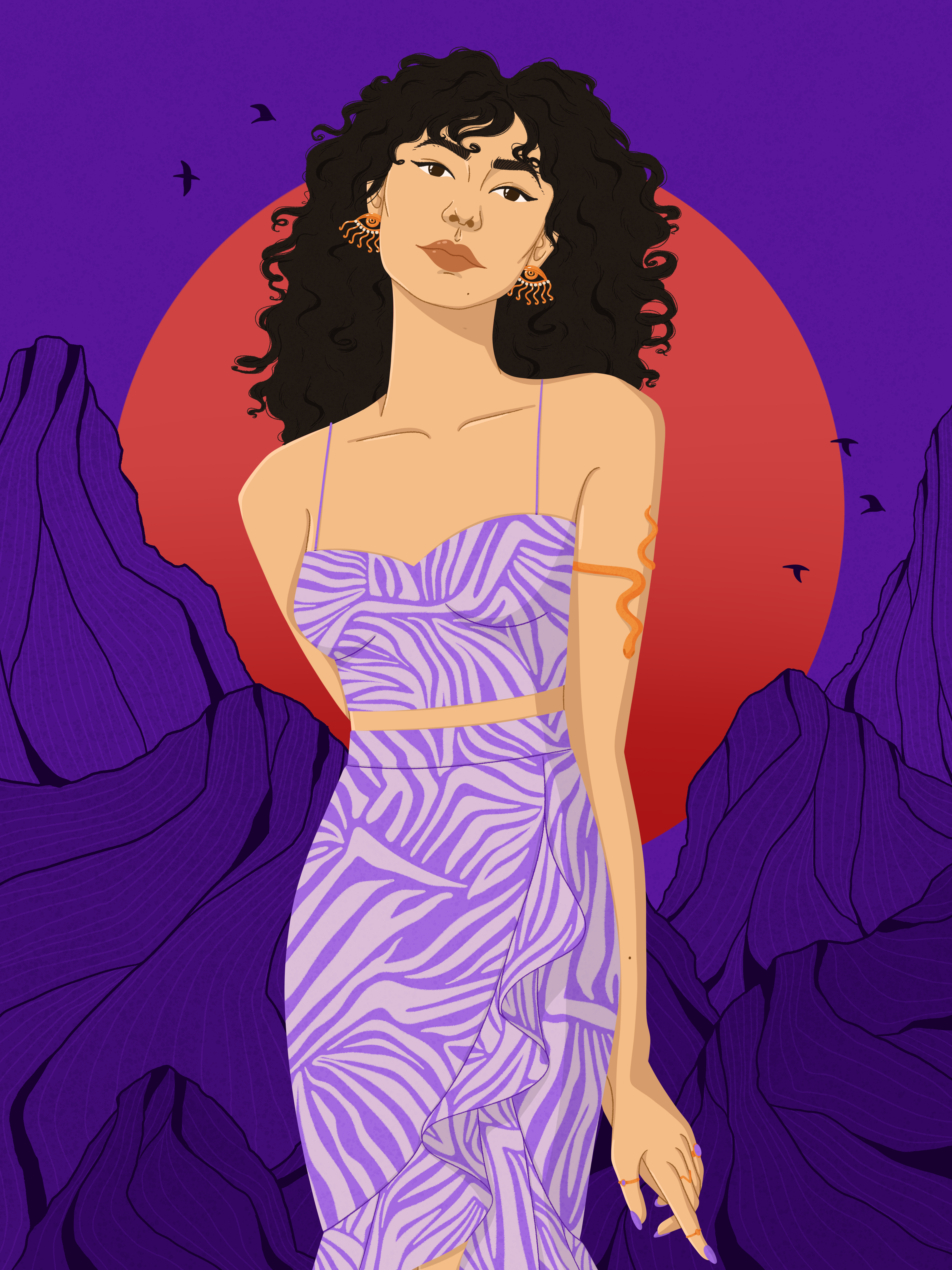 Blazing Woman #145