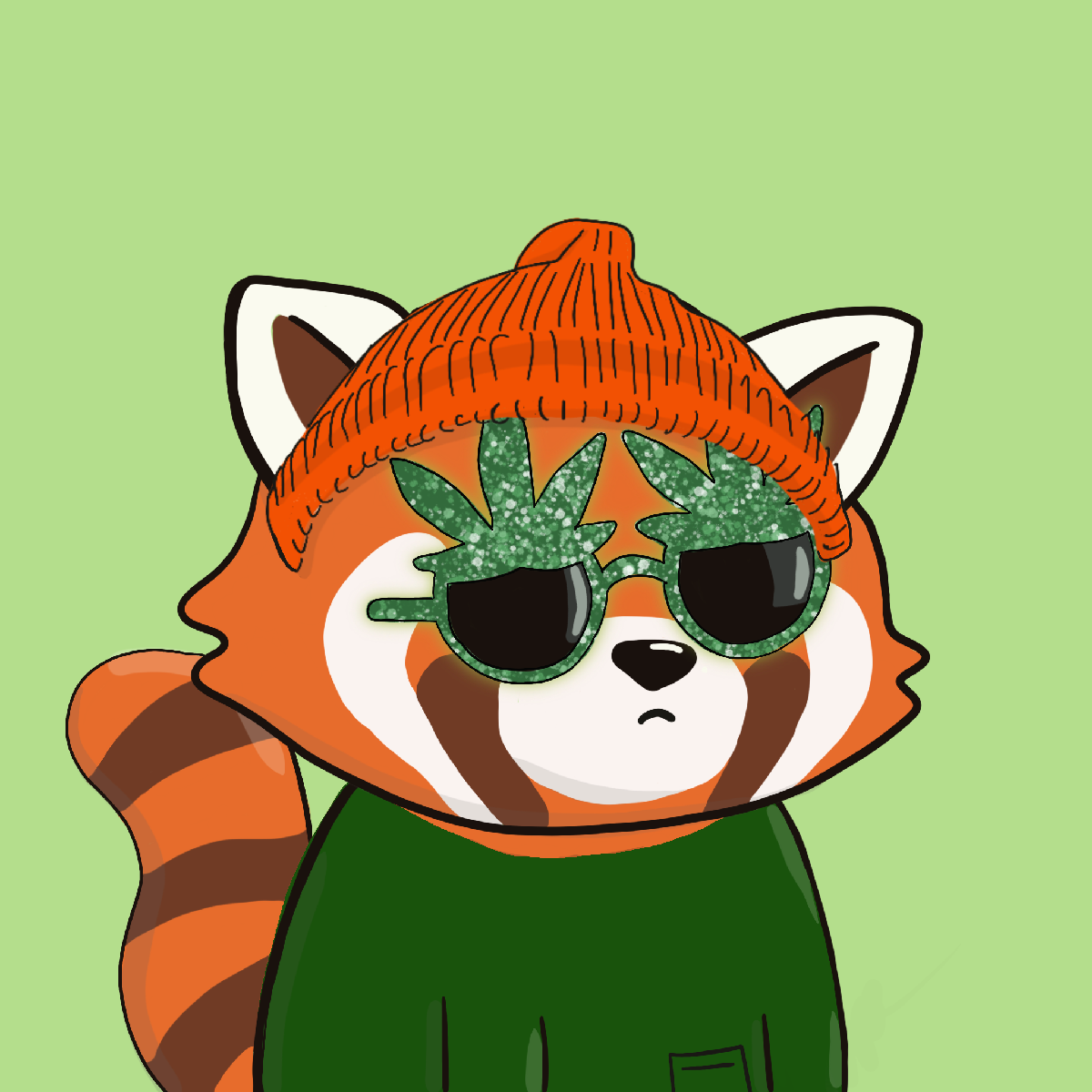 Okay Red Panda #7316