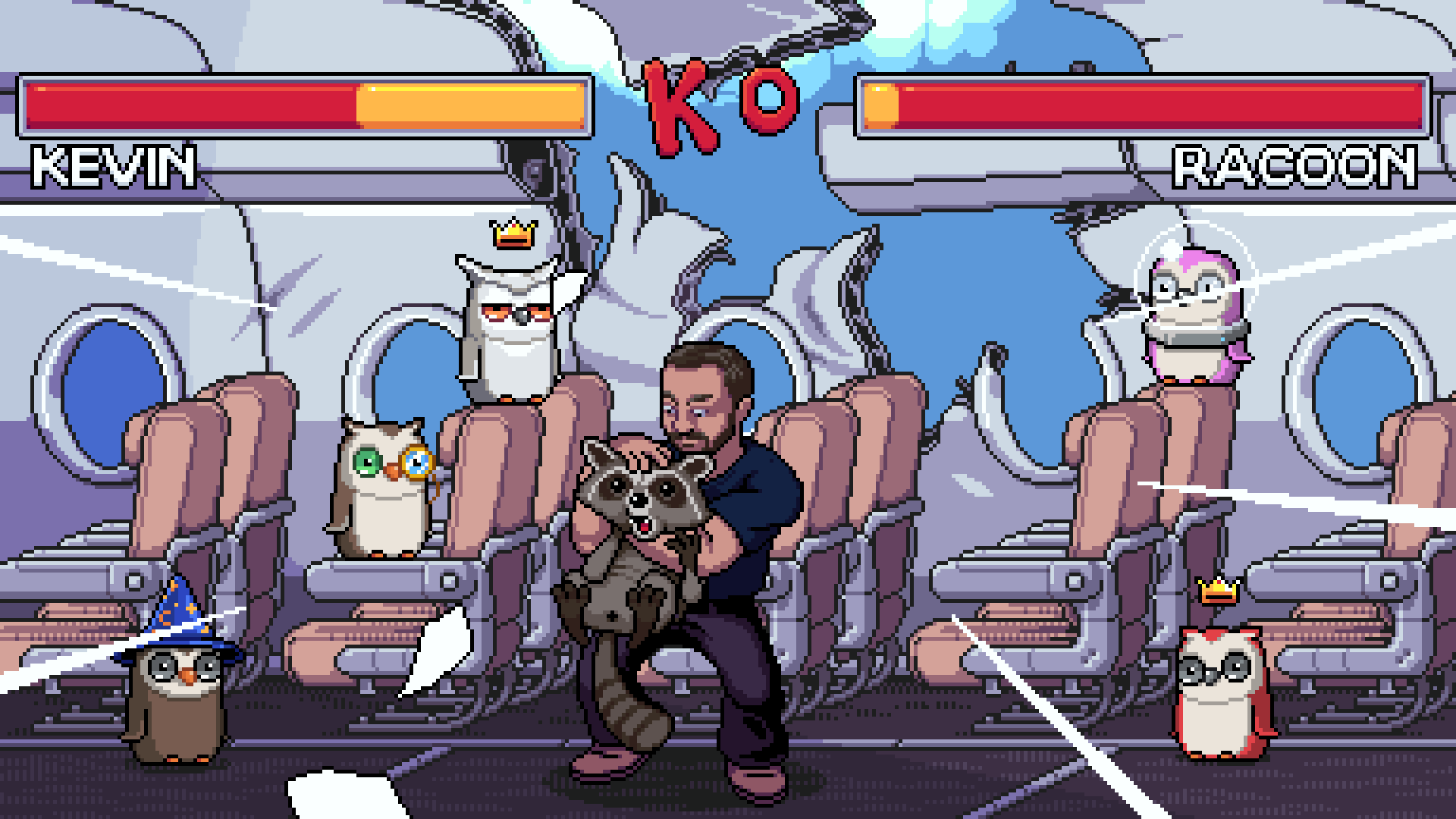 THE LONG FLIGHT - KRO vs. RACCOON
