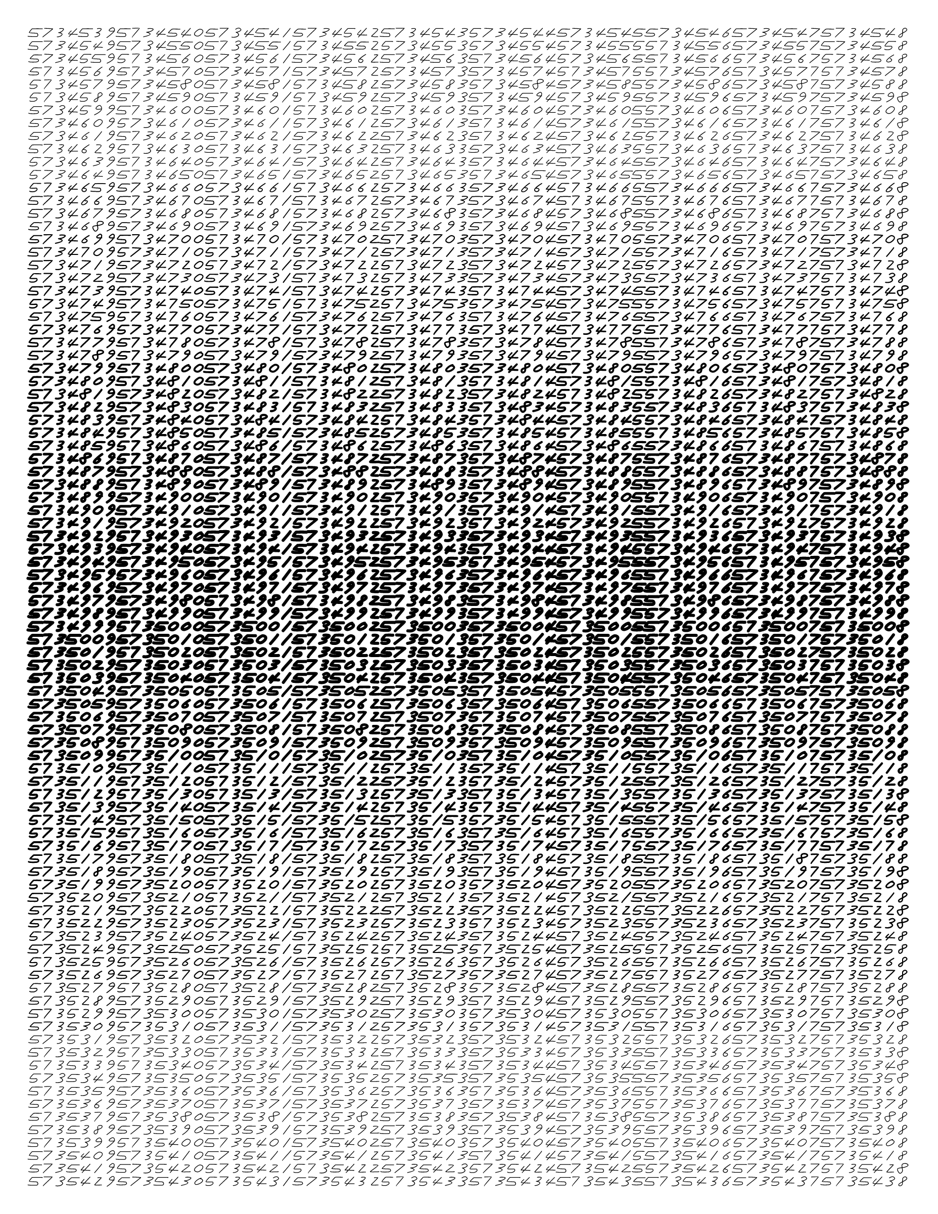 Endless (5,607,250 to Infinity) #422