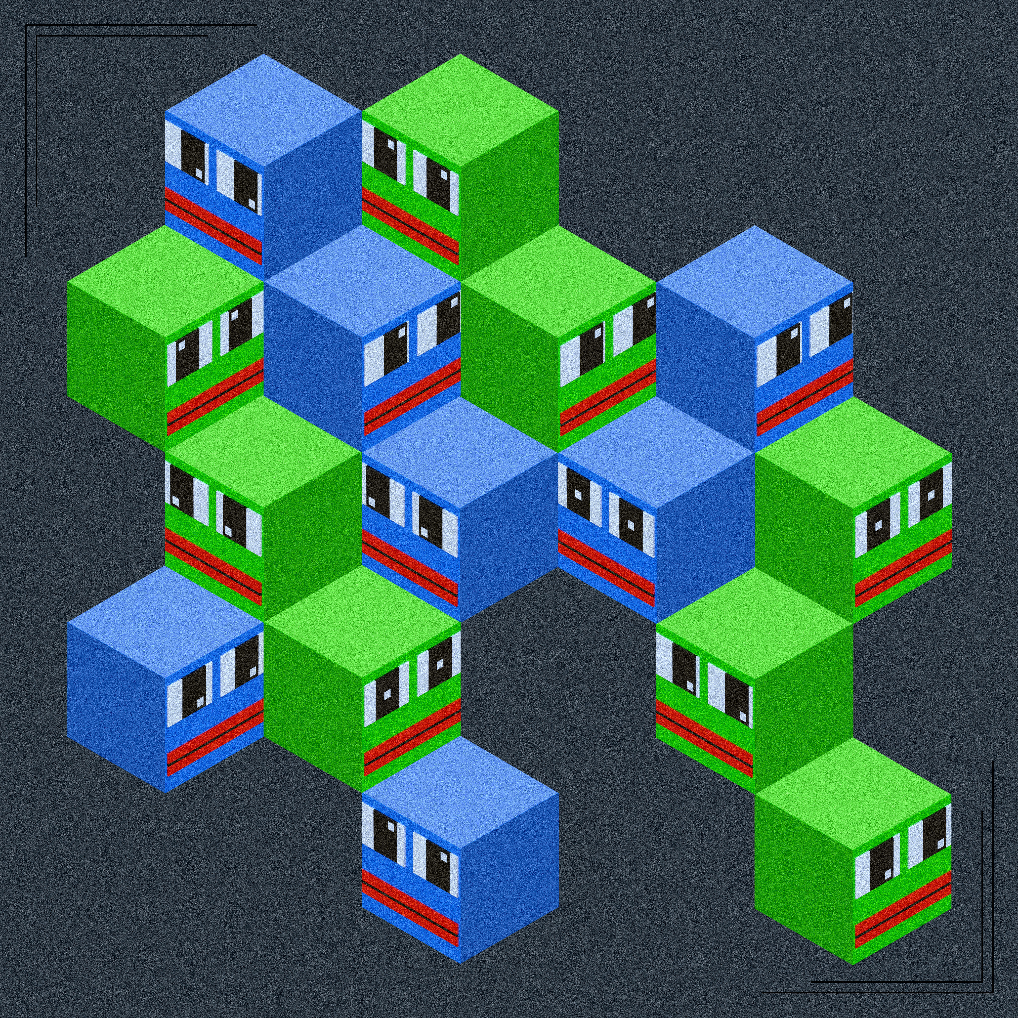Isometric Pepe #48