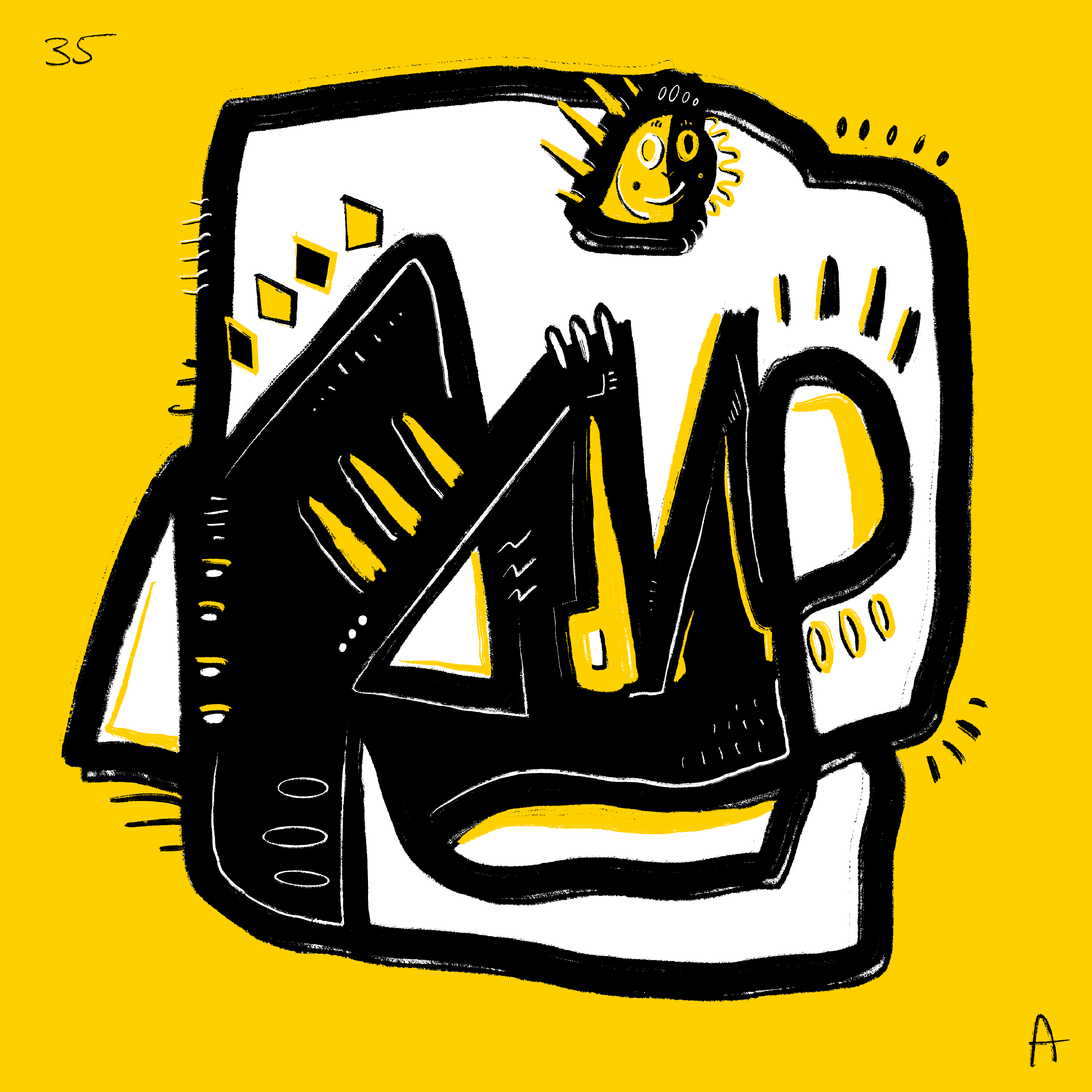 YELLOW CREW 35