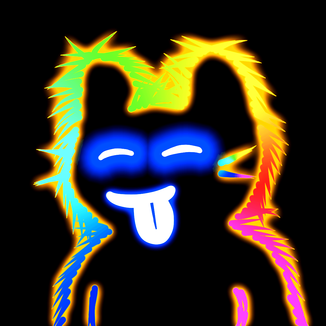 Neon Cat #394