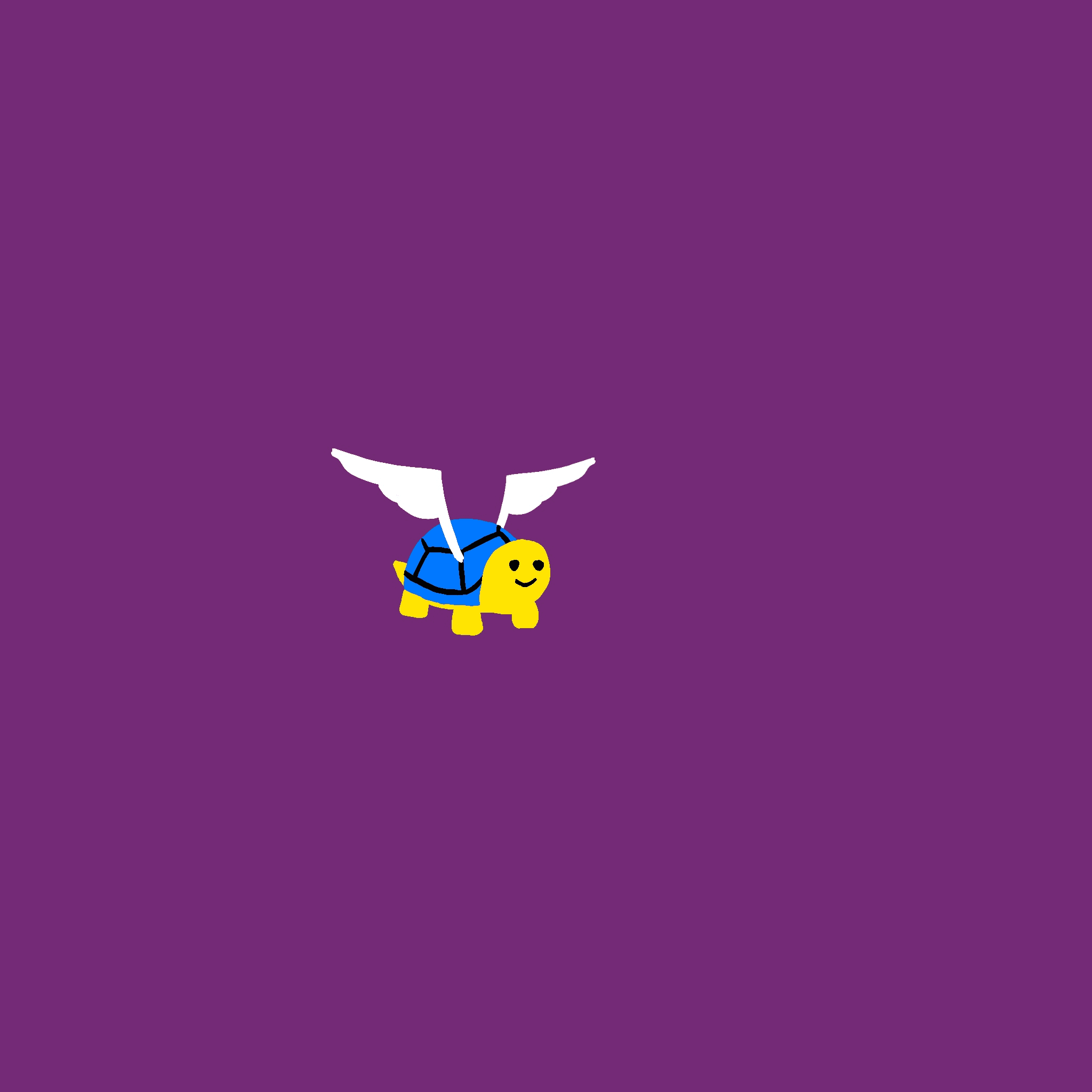 Small Turtle with Wings # 64
