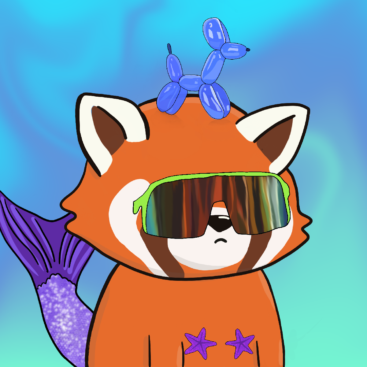 Okay Red Panda #6742
