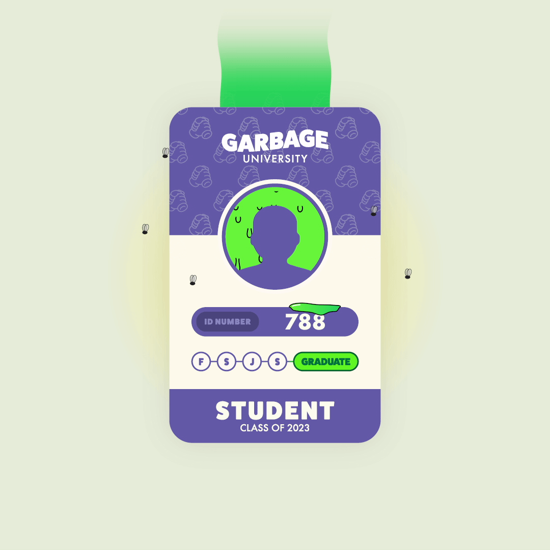 Garbage University Student ID: 788