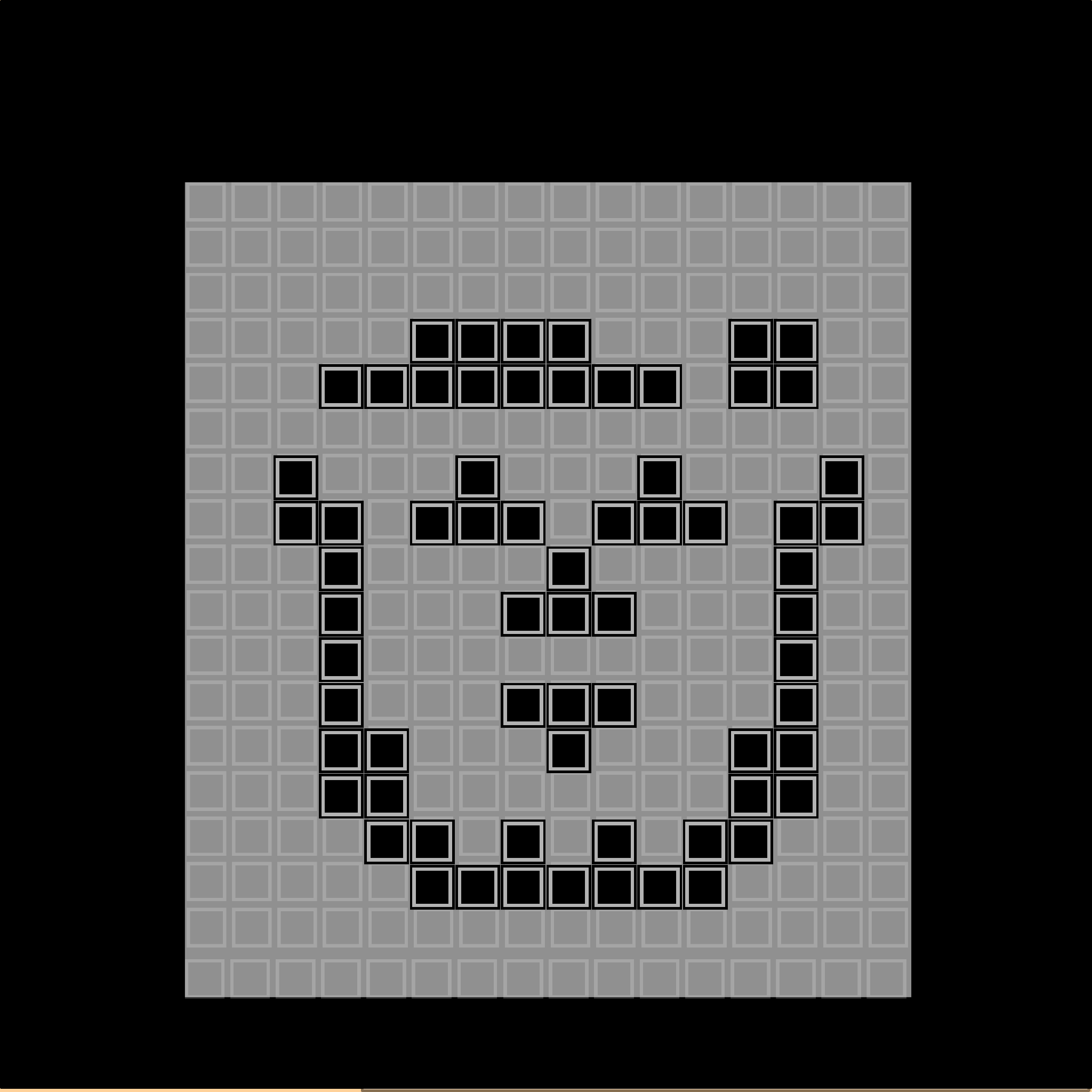 8-bit Block Face #1098