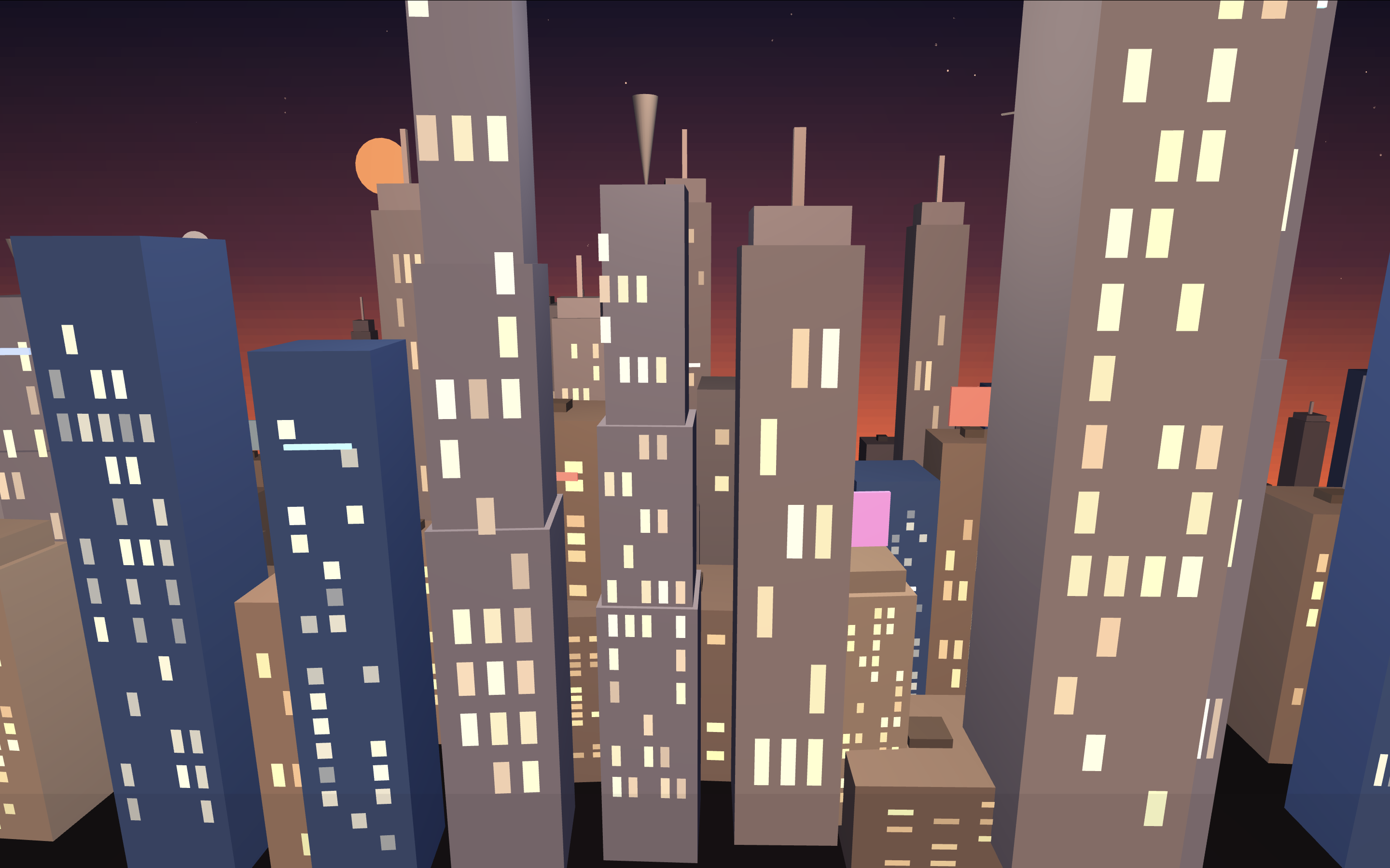 LA Horizon - Infinite 3D Render