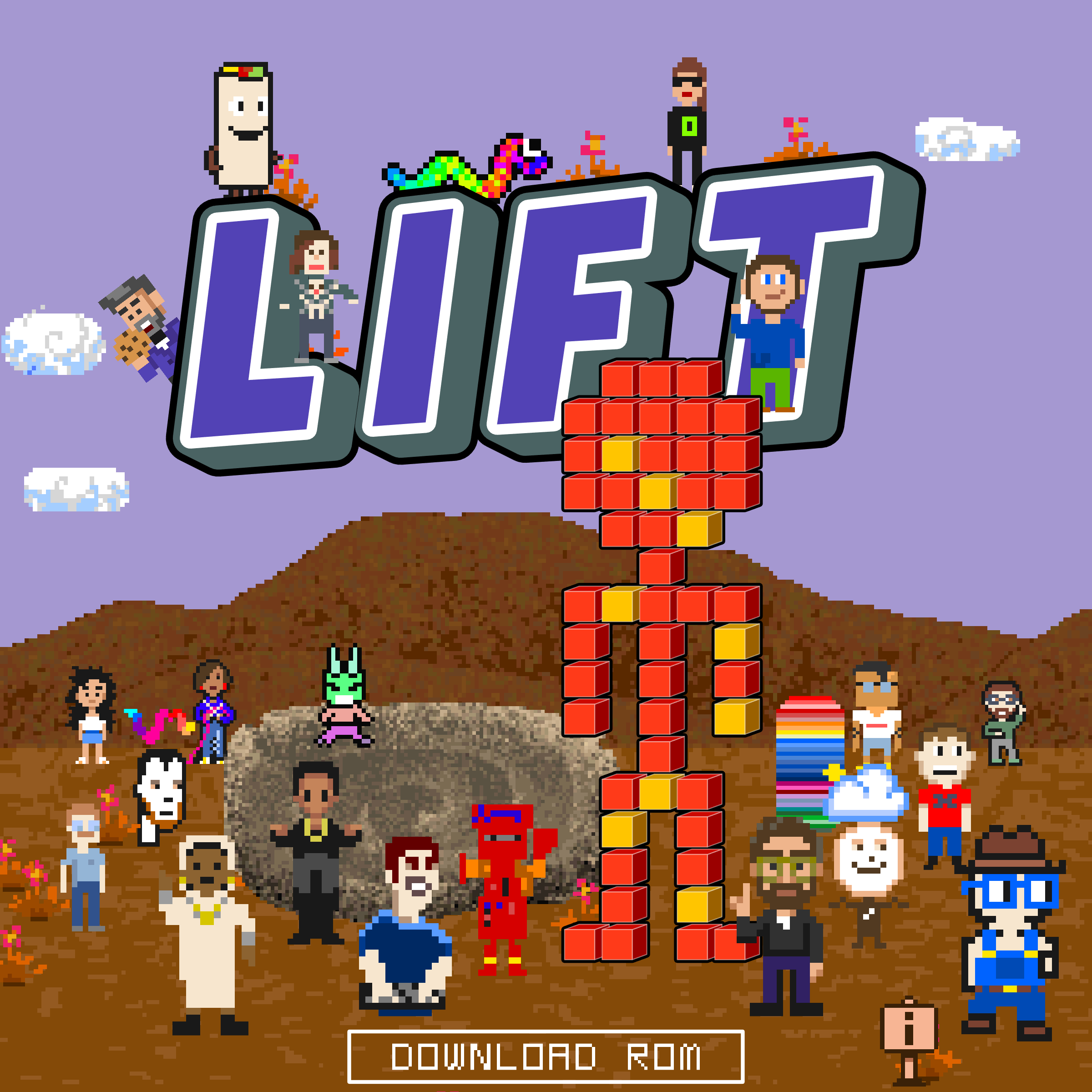 LIFT (a self portrait) #1