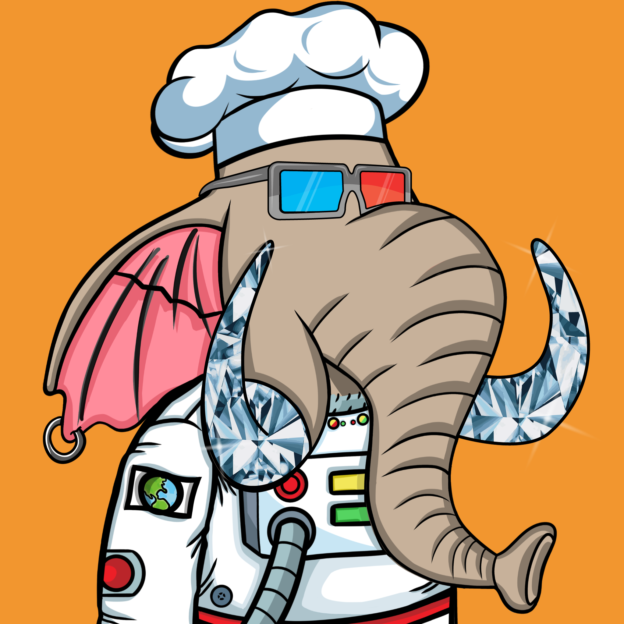 Untamed Elephant #4767