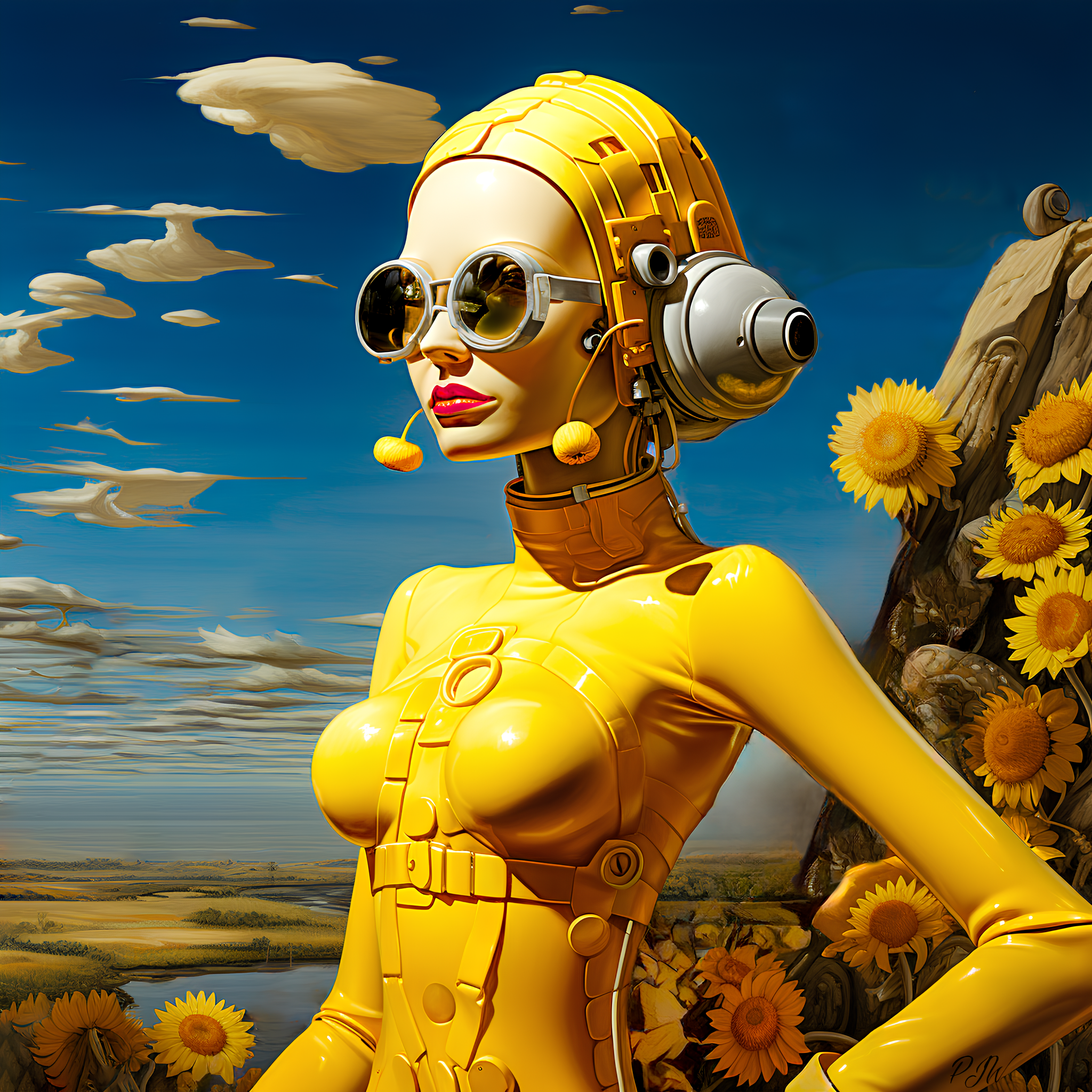 Sunshine and Sunflowers