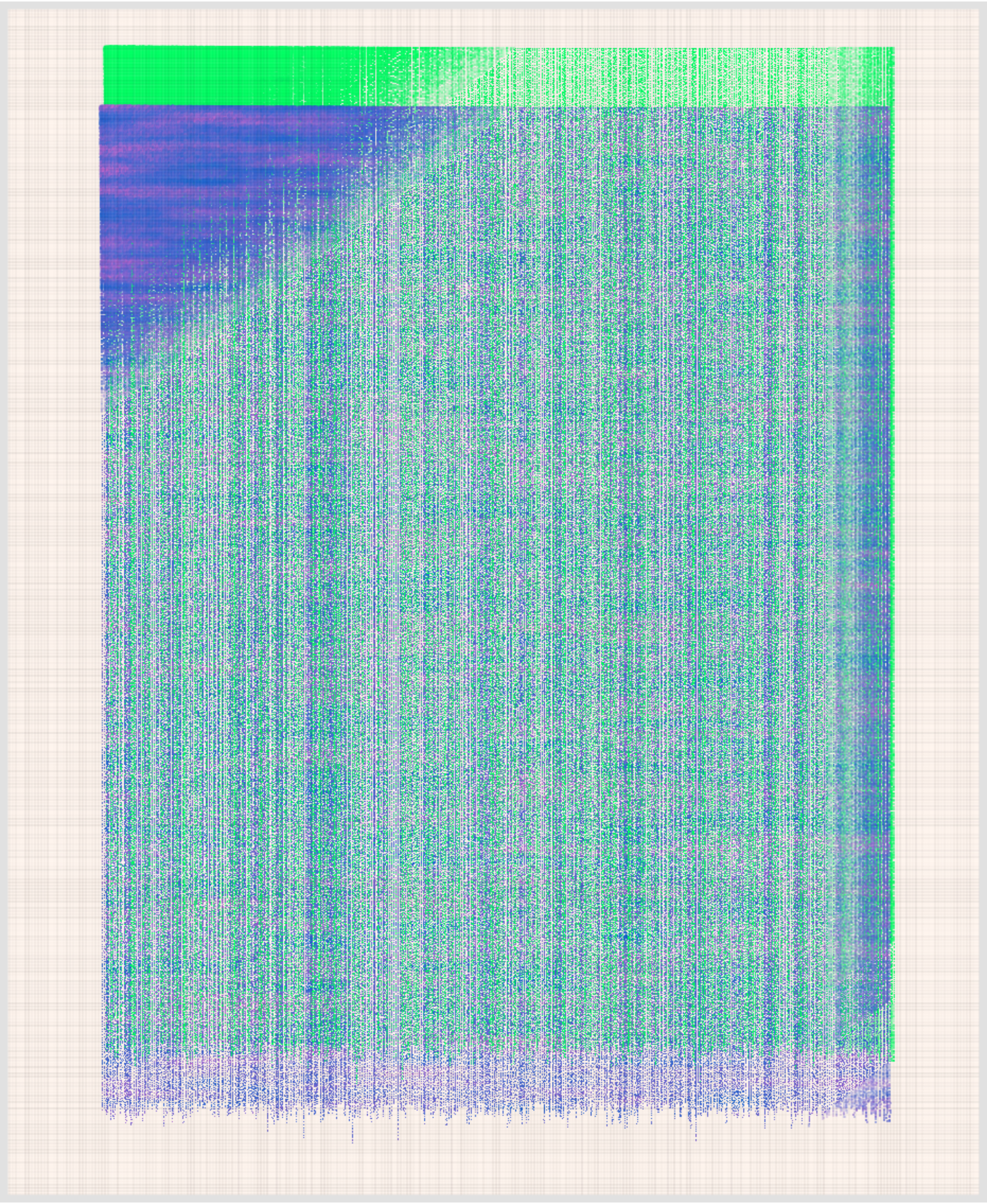 Stains on a Canvas #131