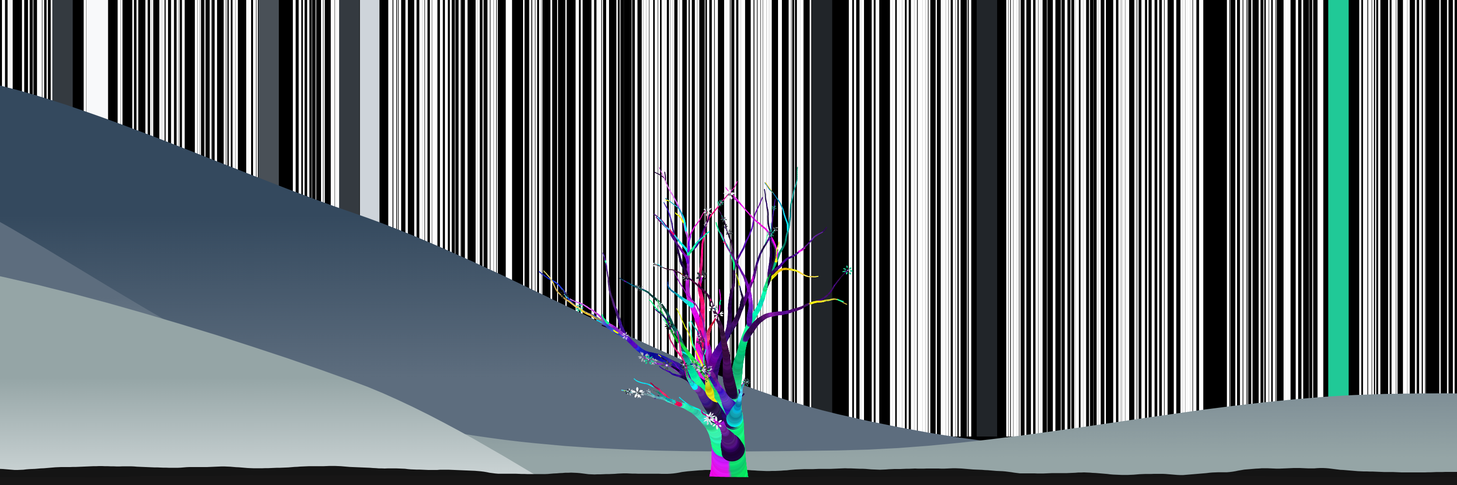 Coded Flowering Banner #037