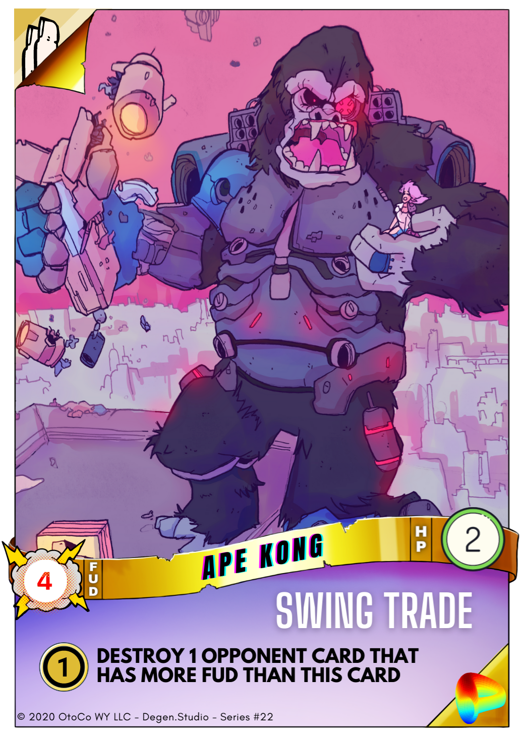 /DRM/ 1st Edition - Ape Kong [uncommon]