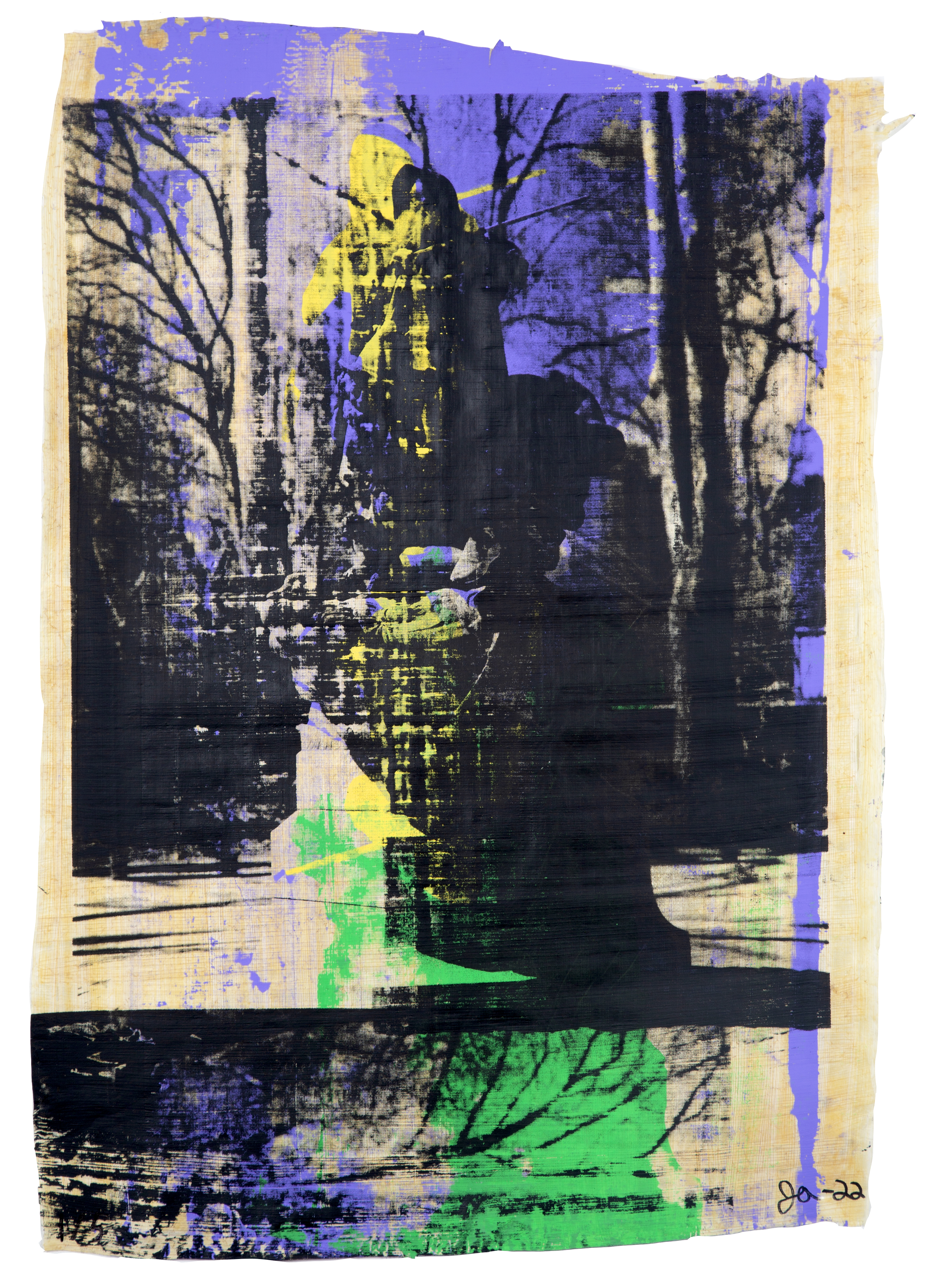 Justin Aversano - The Fool - Physical Tarot Scroll - 1/5