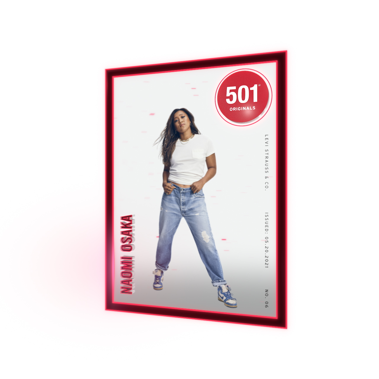 Naomi Osaka Levi’s® 501® Originals NFT "White"  (Open Edition)