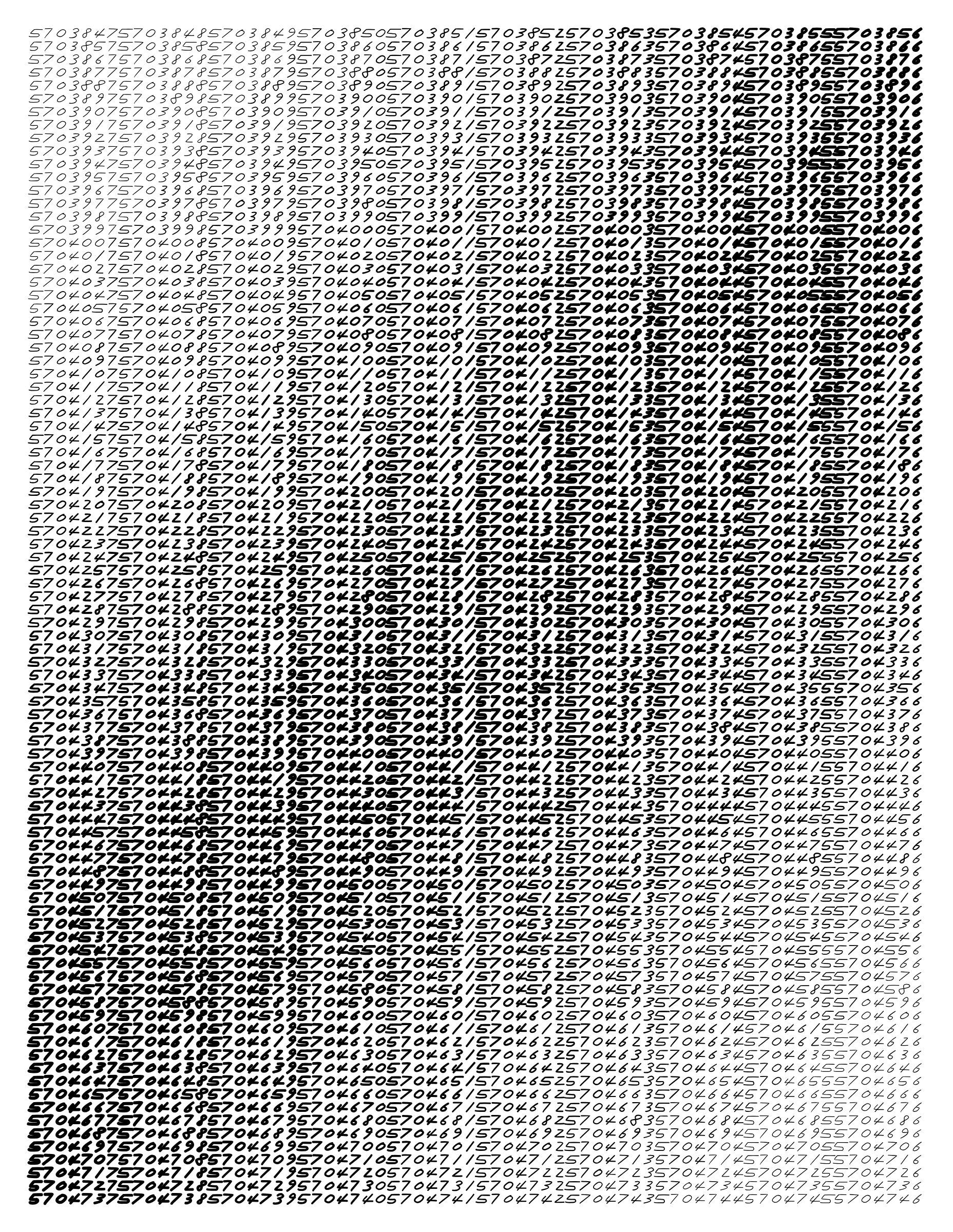 Endless (5,607,250 to Infinity) #318
