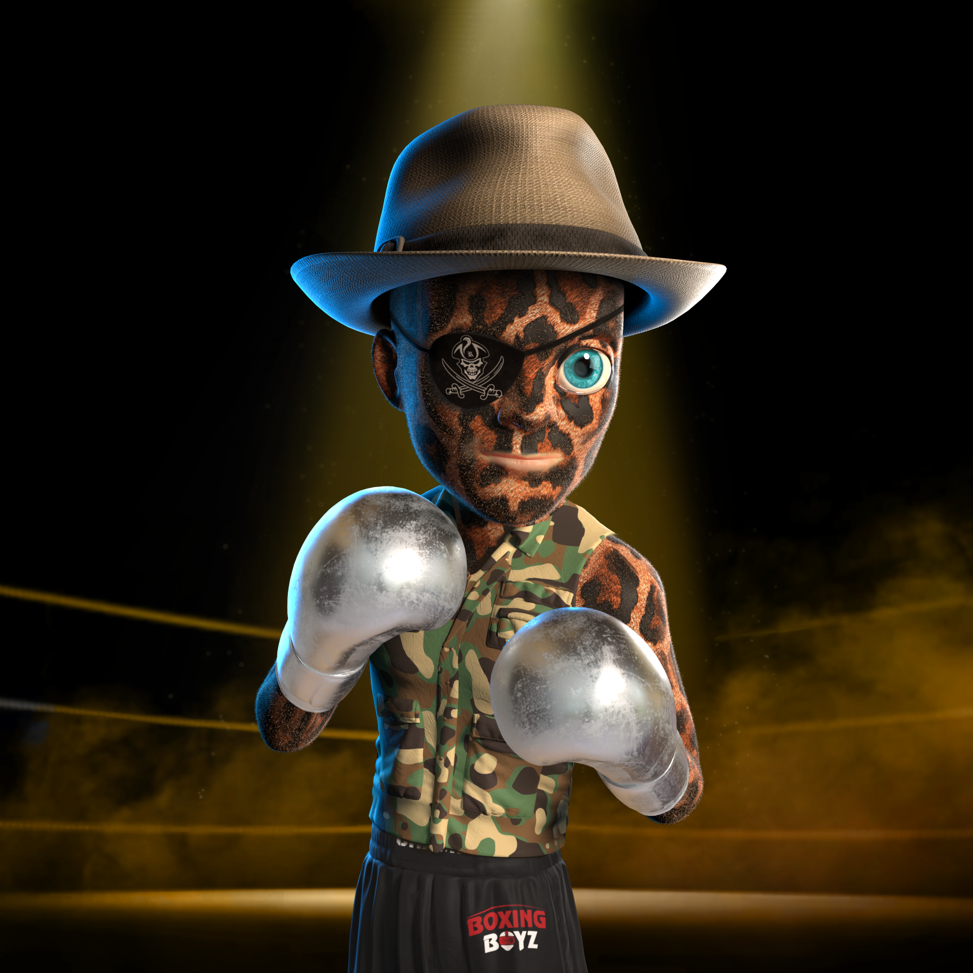 Boxing boy #1008
