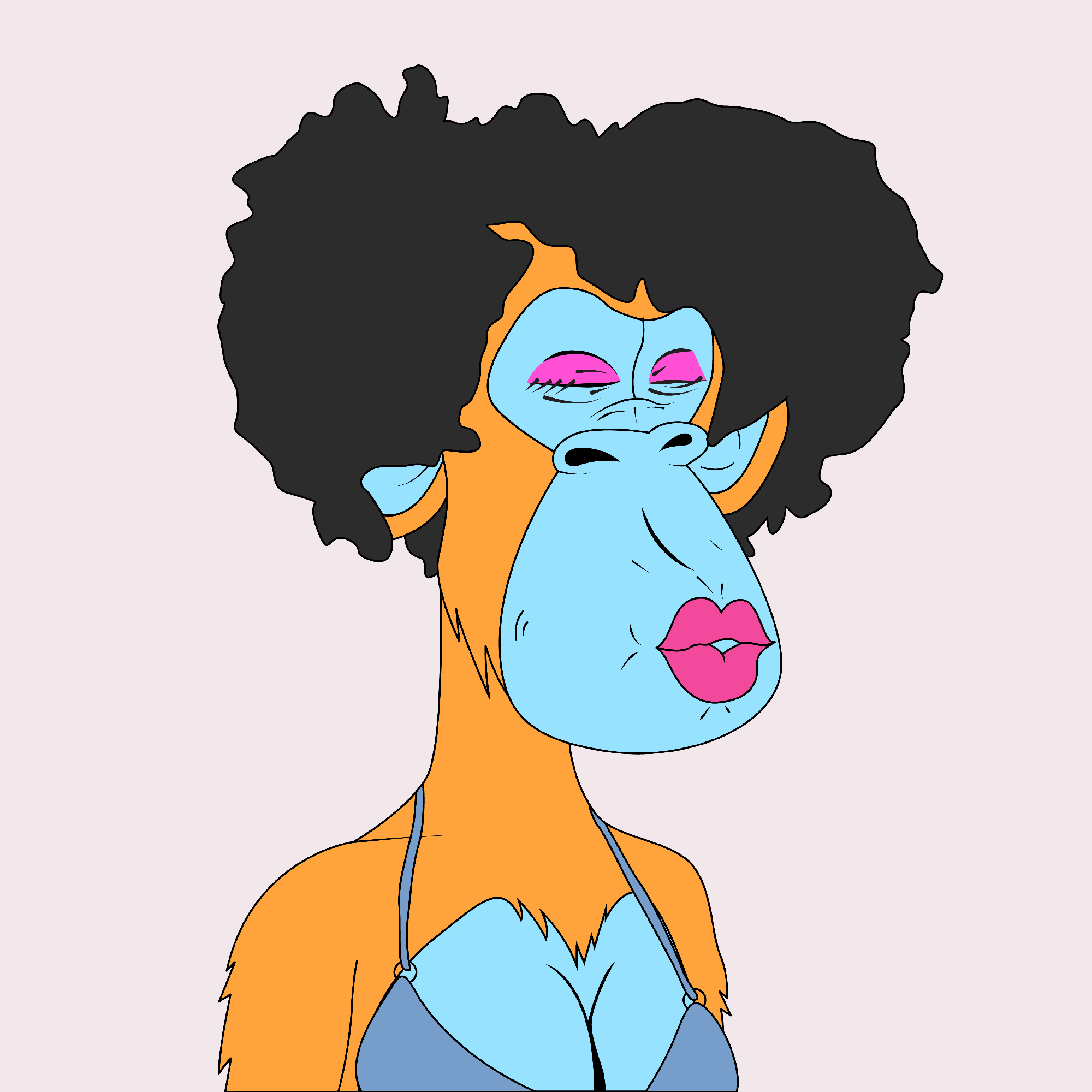 ApeWives of DoodleVille #4477