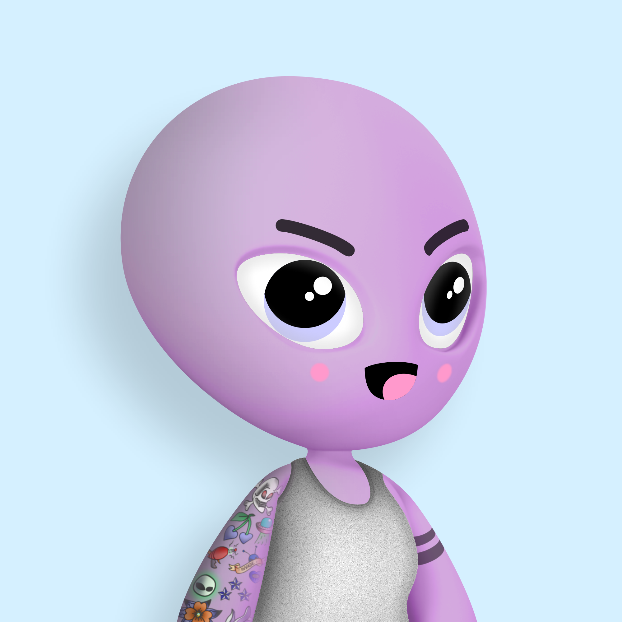 Alien Girl 838
