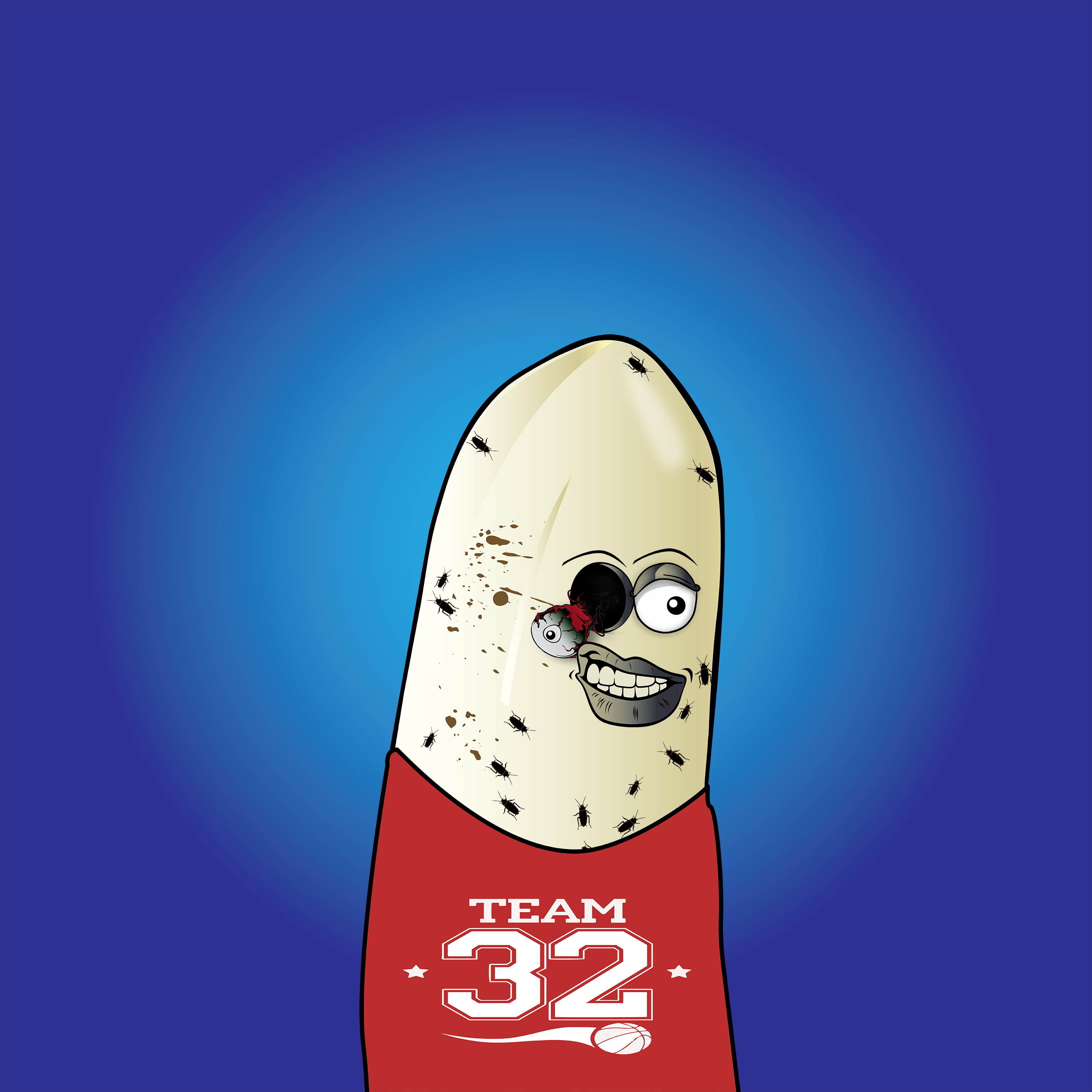 Zombie Banana Bunch #6364