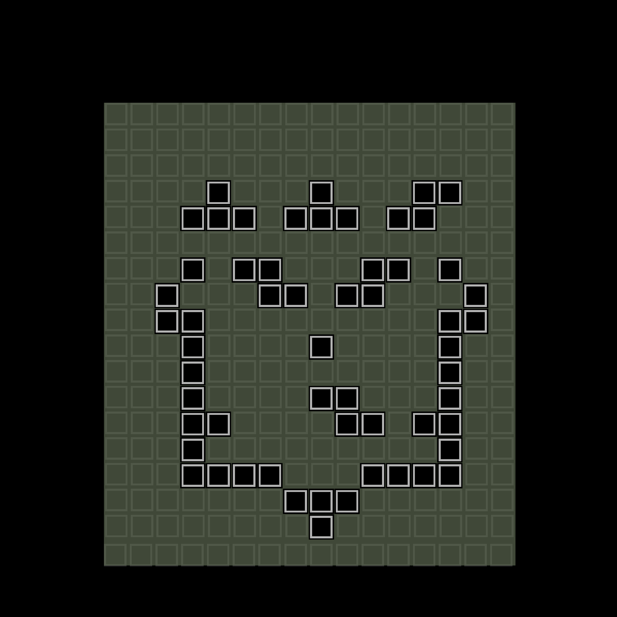 8-bit Block Face #7136