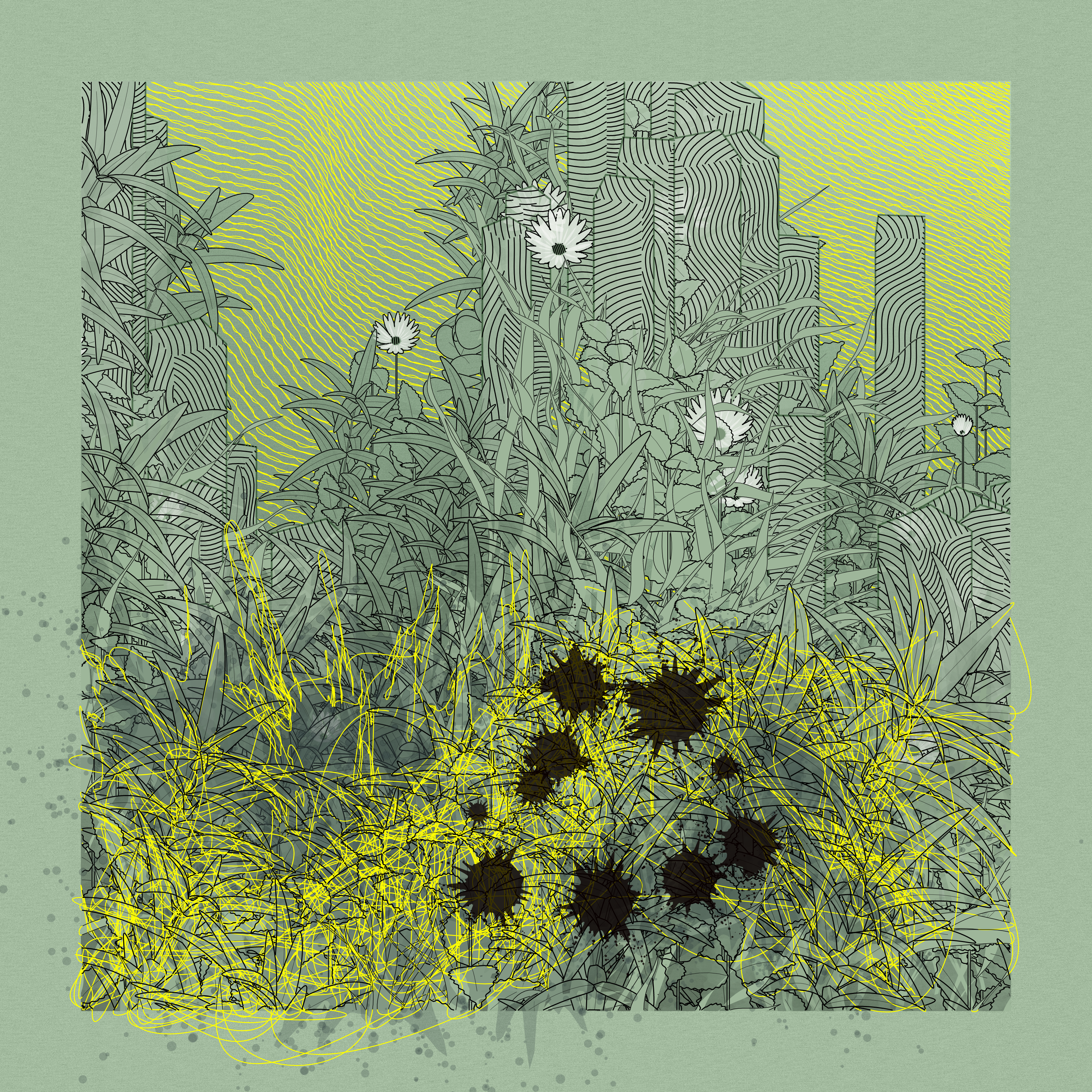 Landscape with Carbon Capture #7665