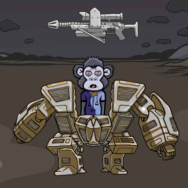 Mecha Monkey #9762