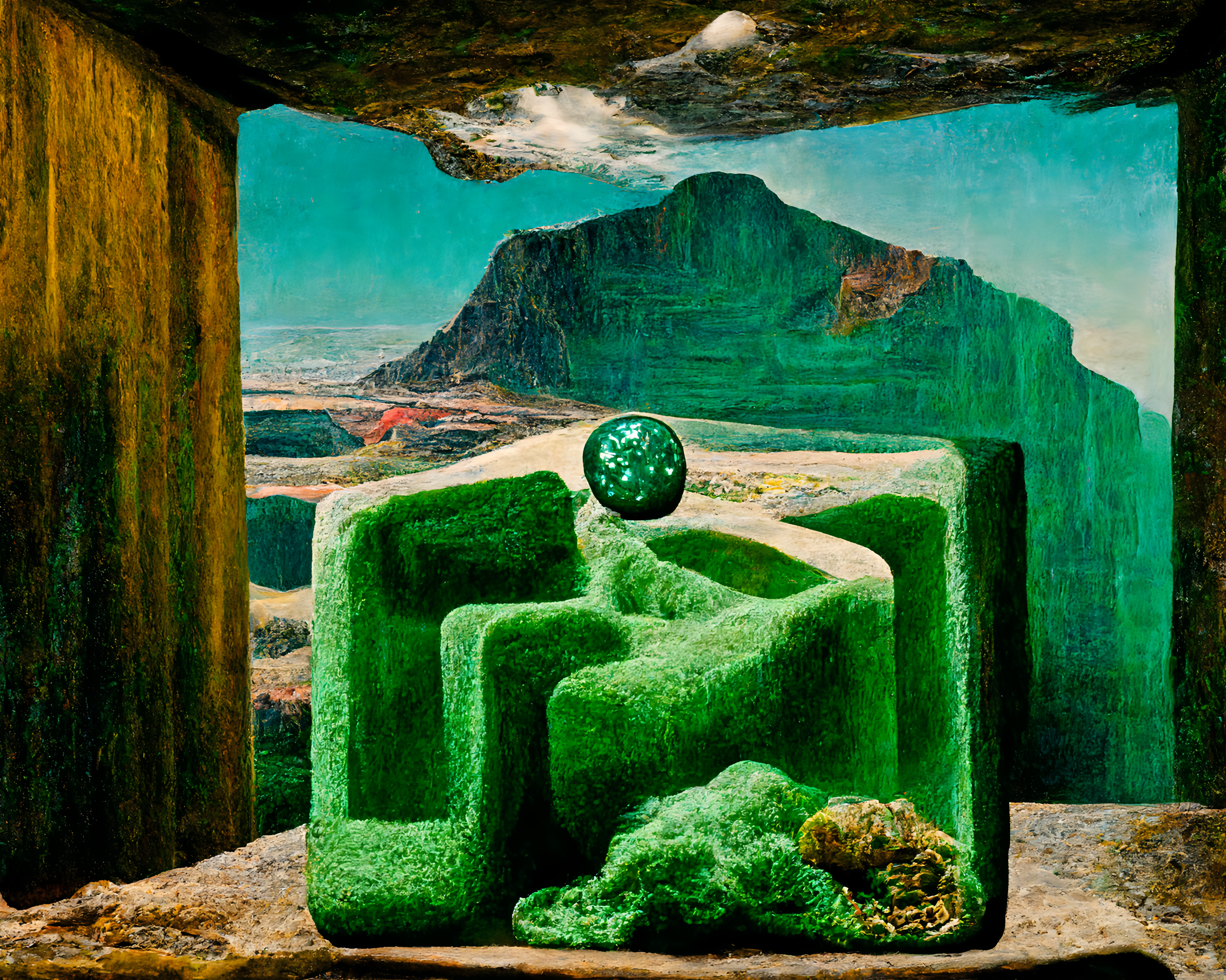 Polished Orb of The Emerald Valley
