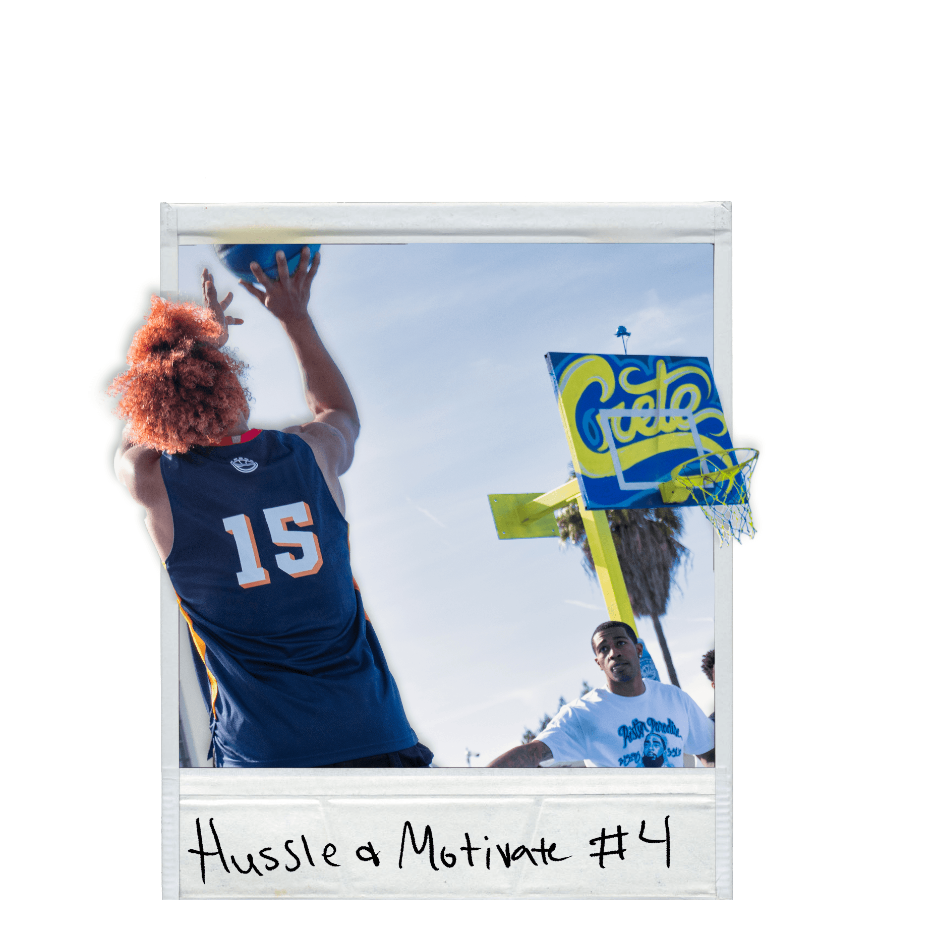HUSSLE AND MOTIVATE POLAROID #4