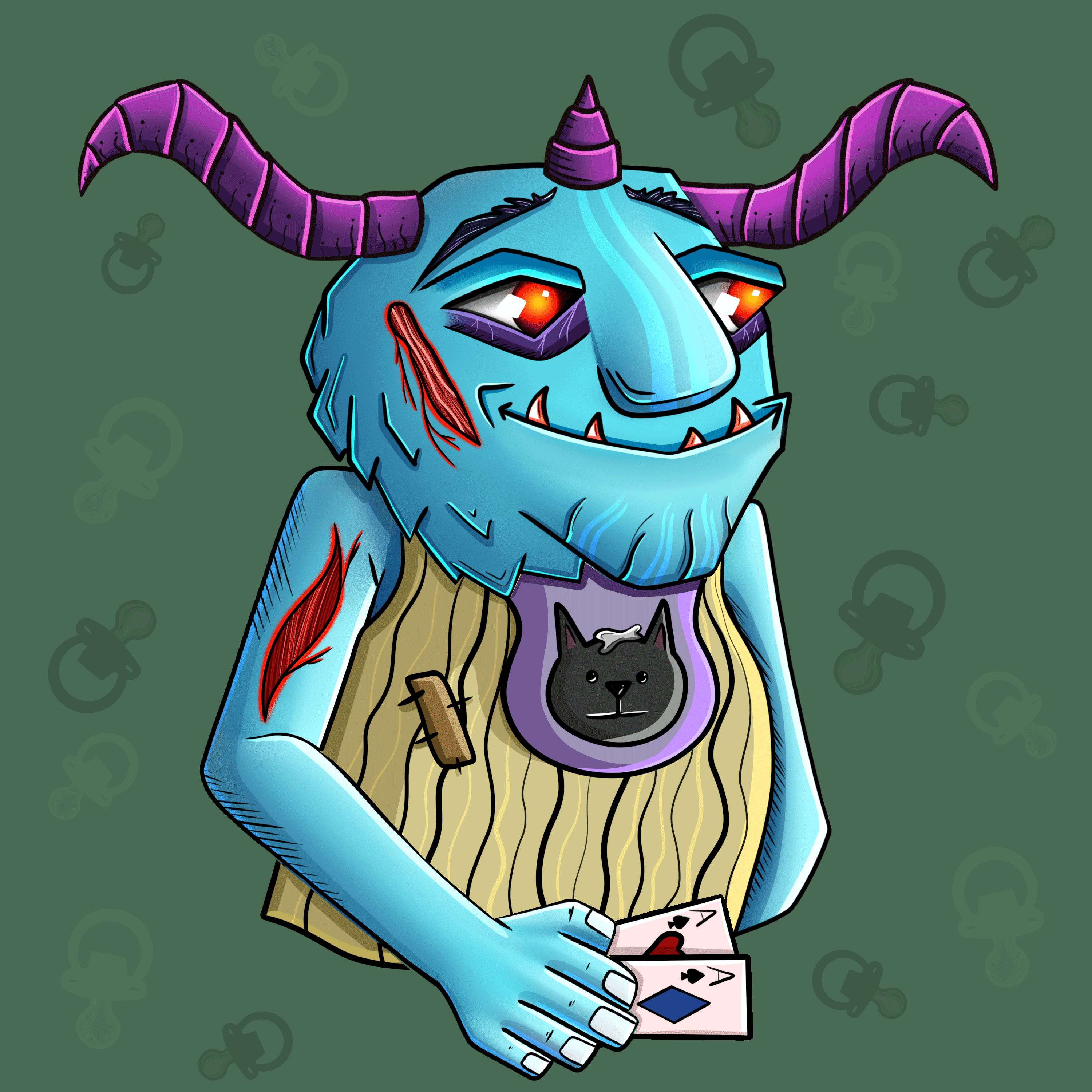SATAN IS BLUE #181