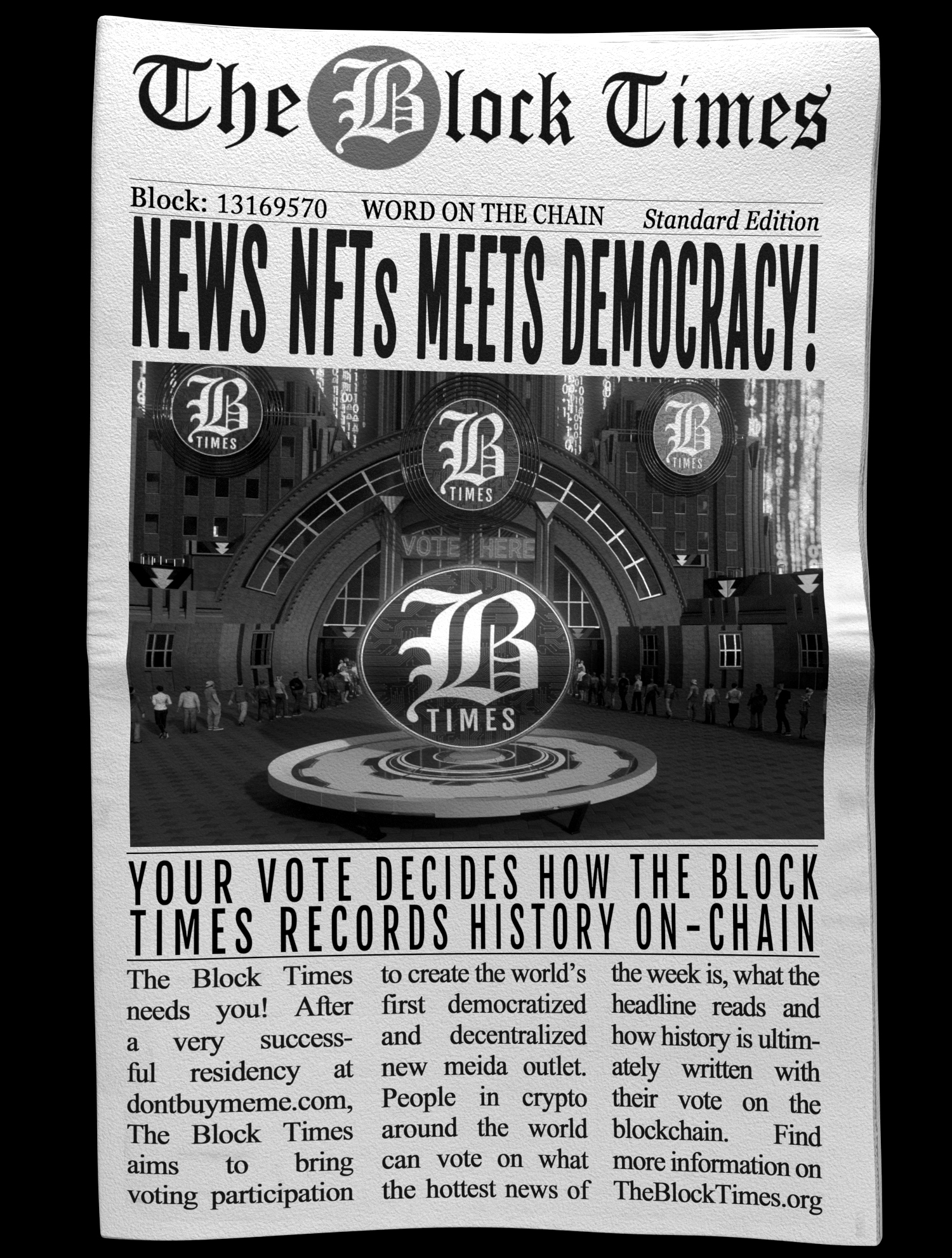 News NFTs Meets Democracy! | Standard