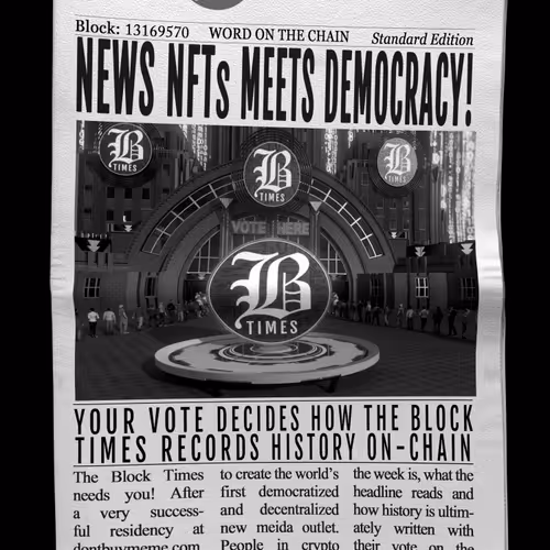 News NFTs Meets Democracy! | Standard