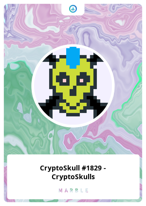 CryptoSkull #1829 - CryptoSkulls 
